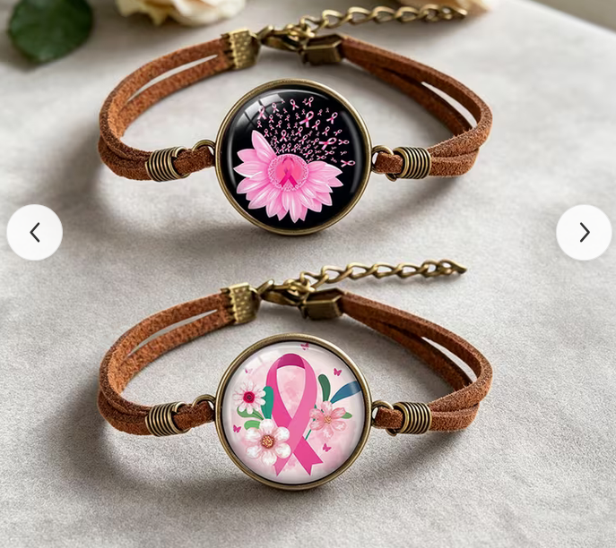 Pink Ribbon Bracelets