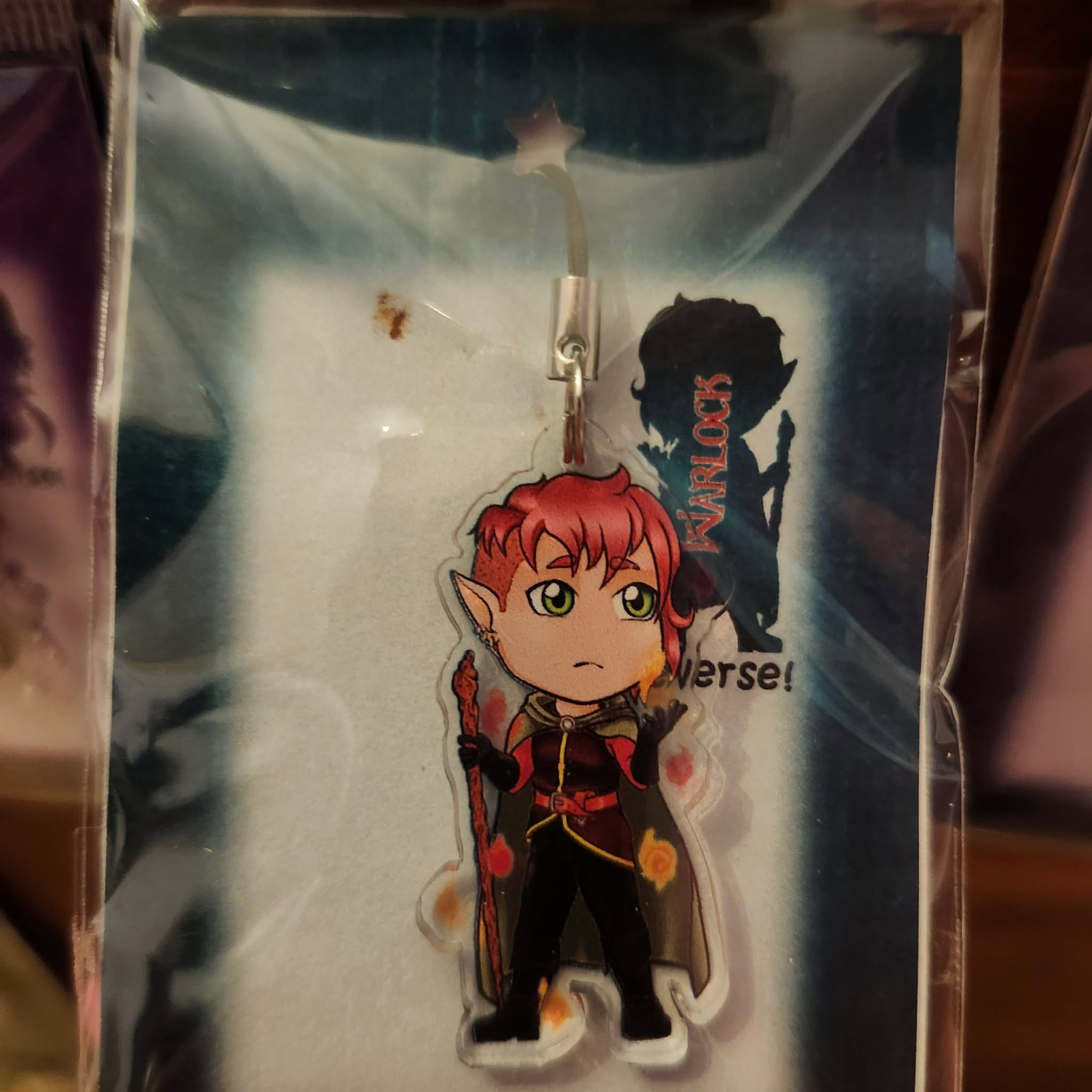 Warlock Phone Charm by Lionheart Art and Designs