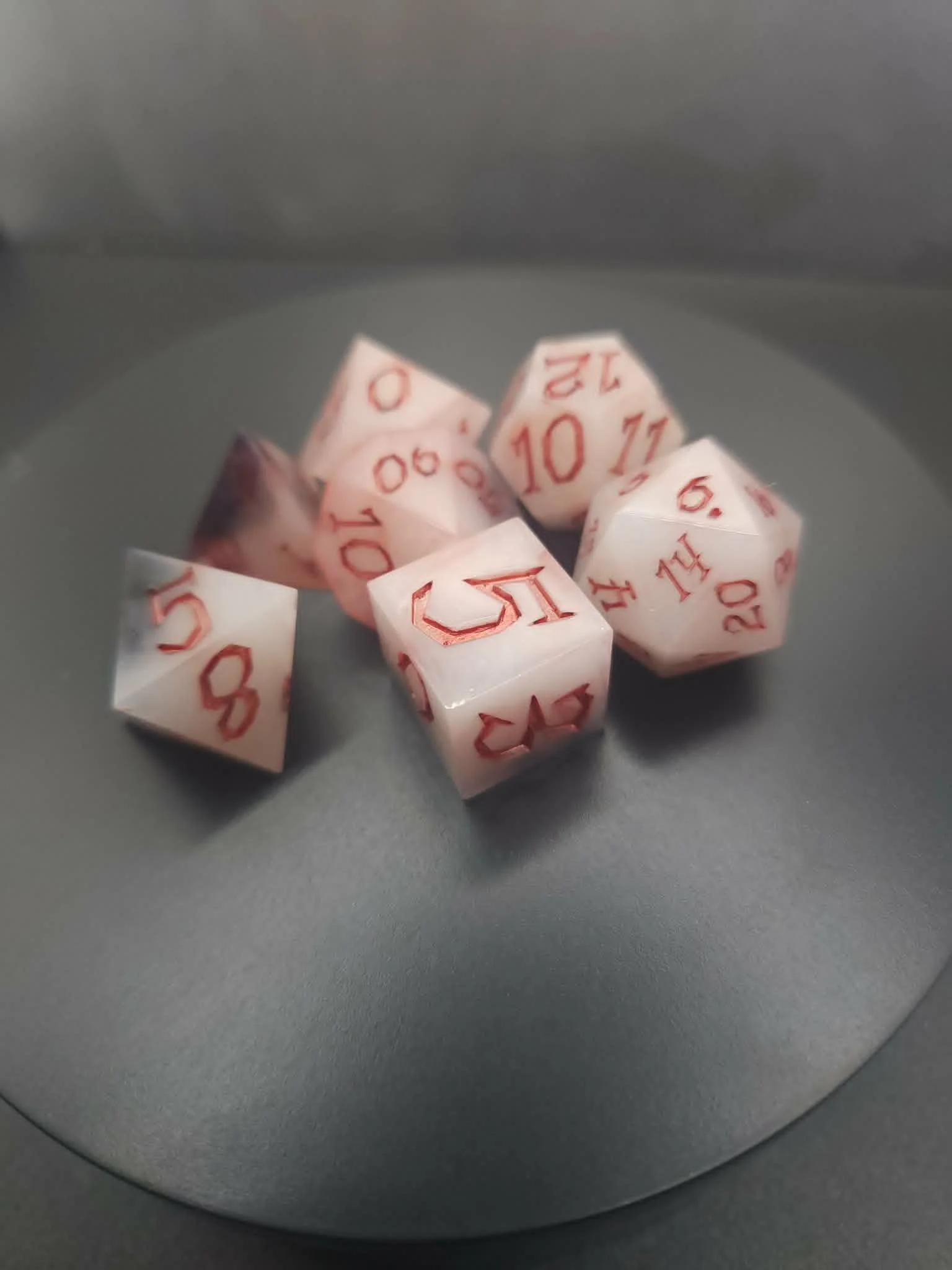 7pc Dice Set by Taeolin's Artifacts