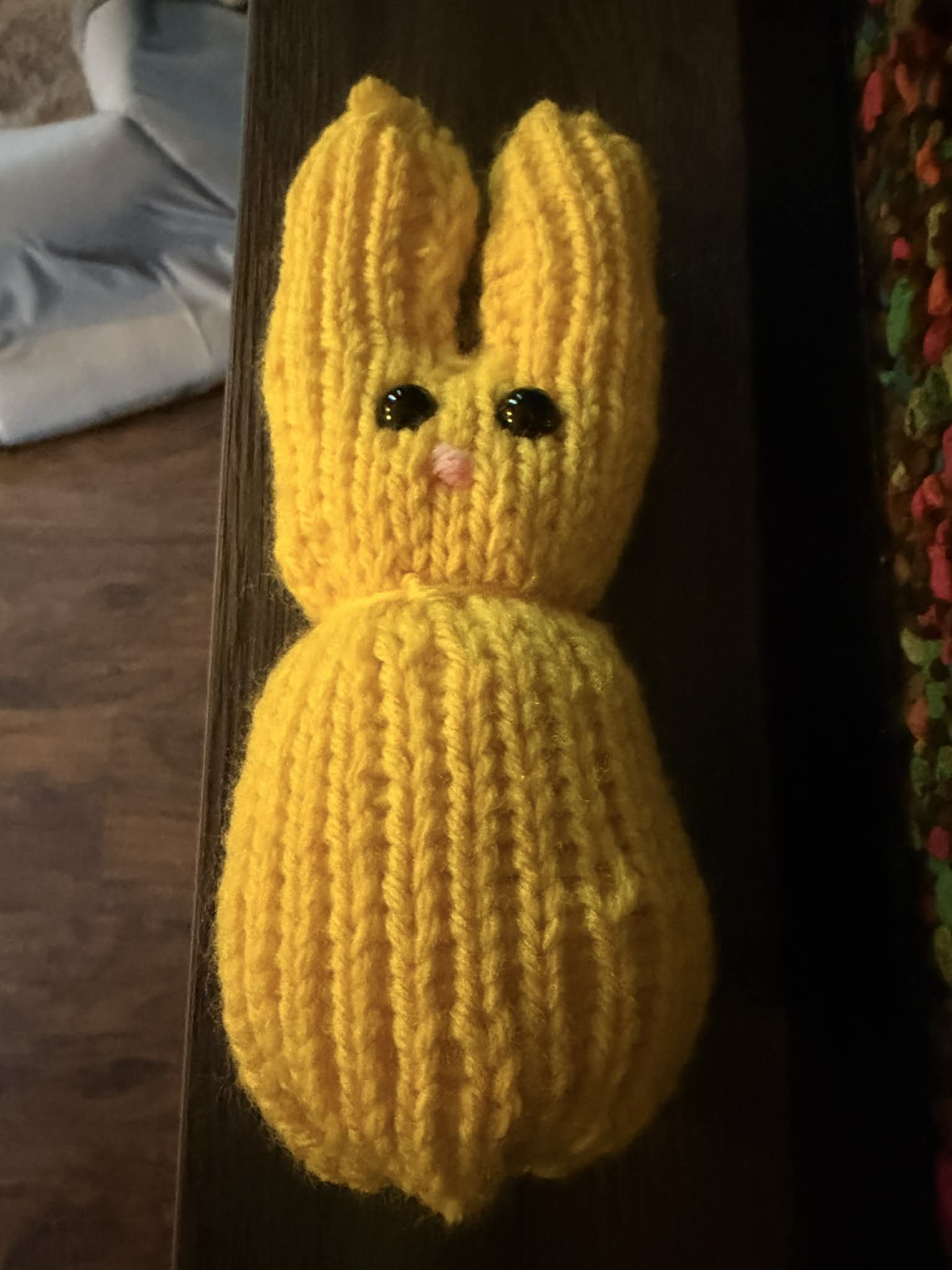 Knitted Bunny by Jenni