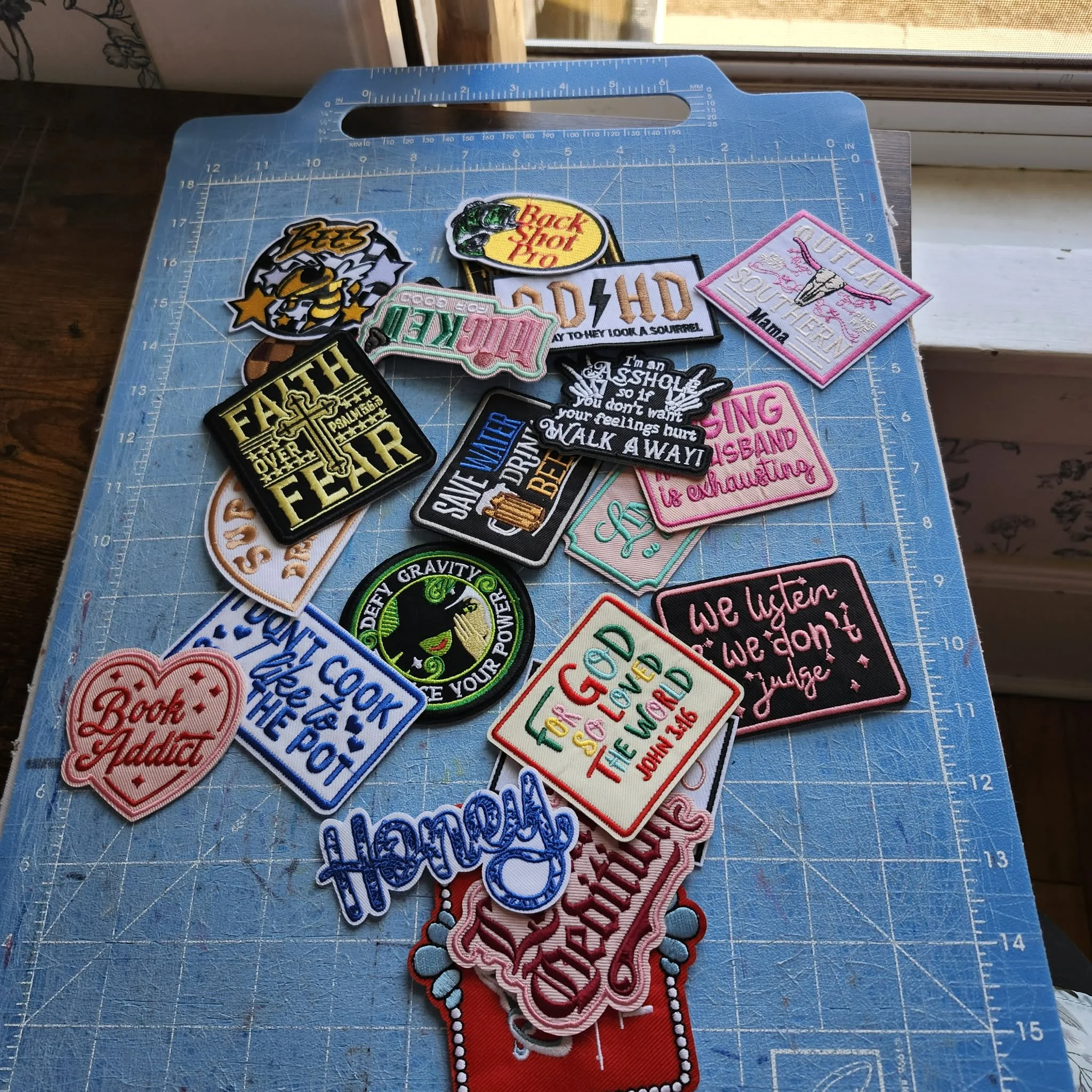 Pop Culture / Catch Phrase Iron On Patches
