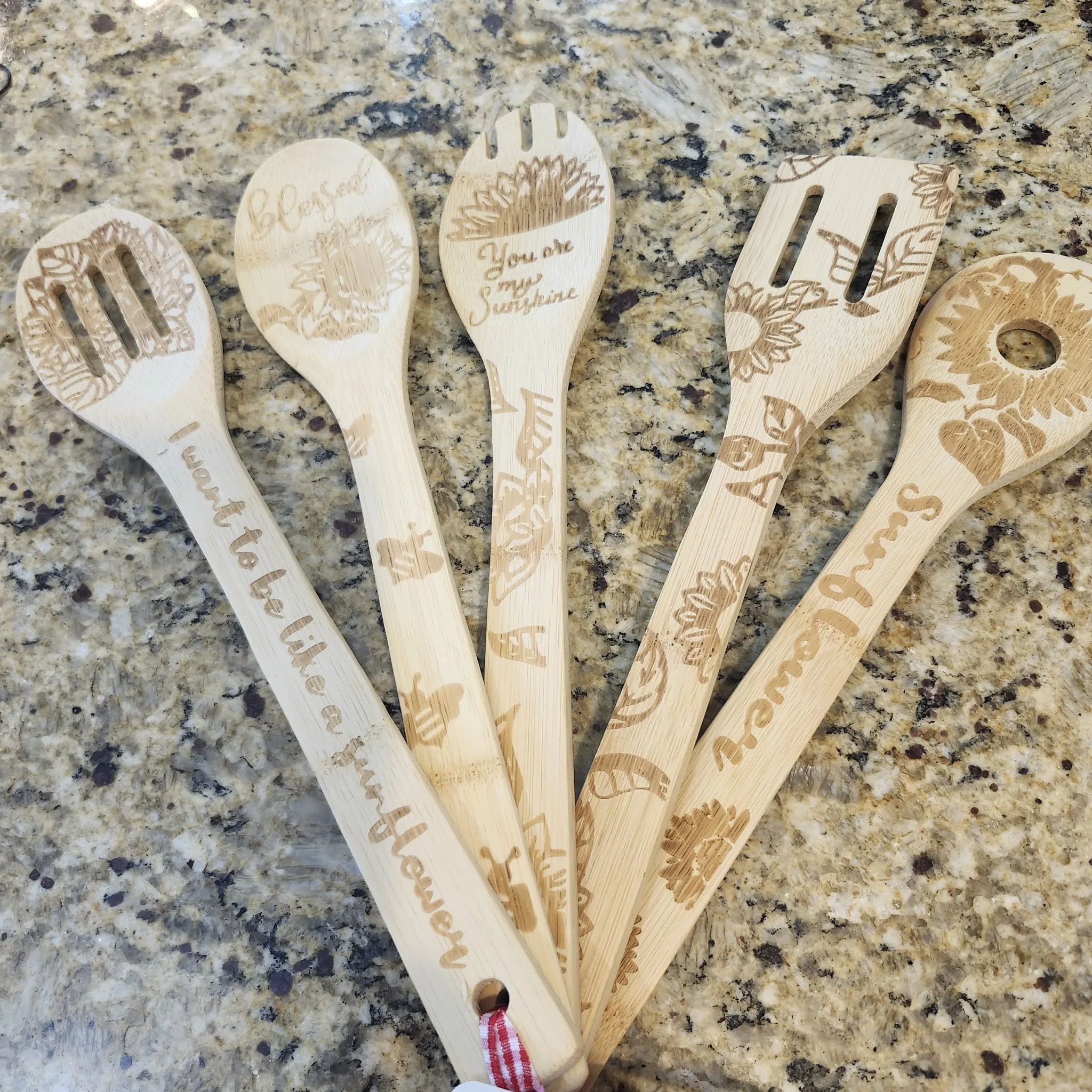 Hand Made Wooden Kitchen Utensils