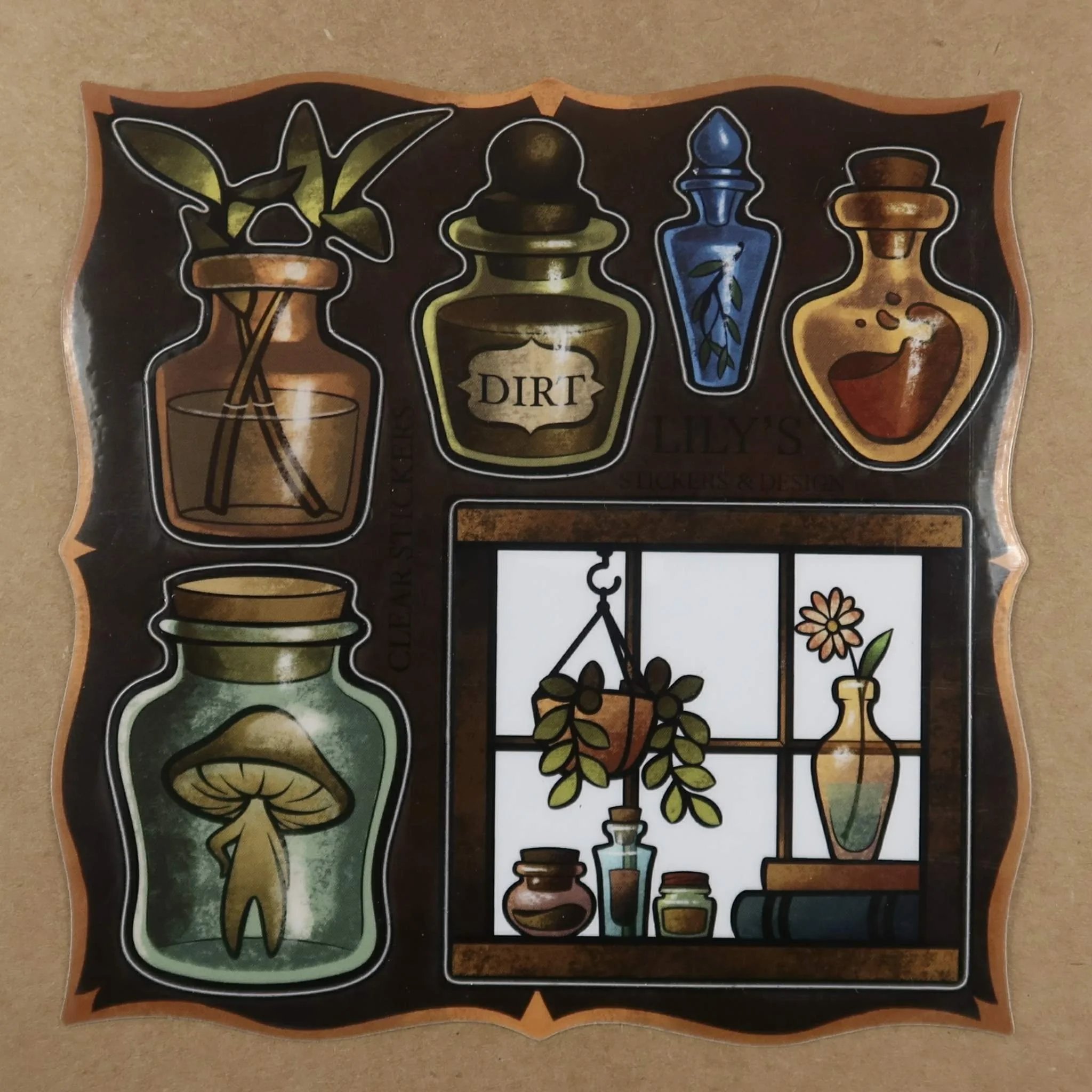 Garden Stickers by Tattooed Mannequin