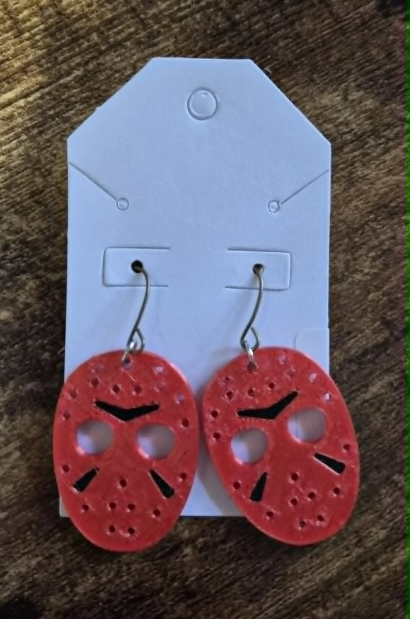 Mask Earrings by Howard