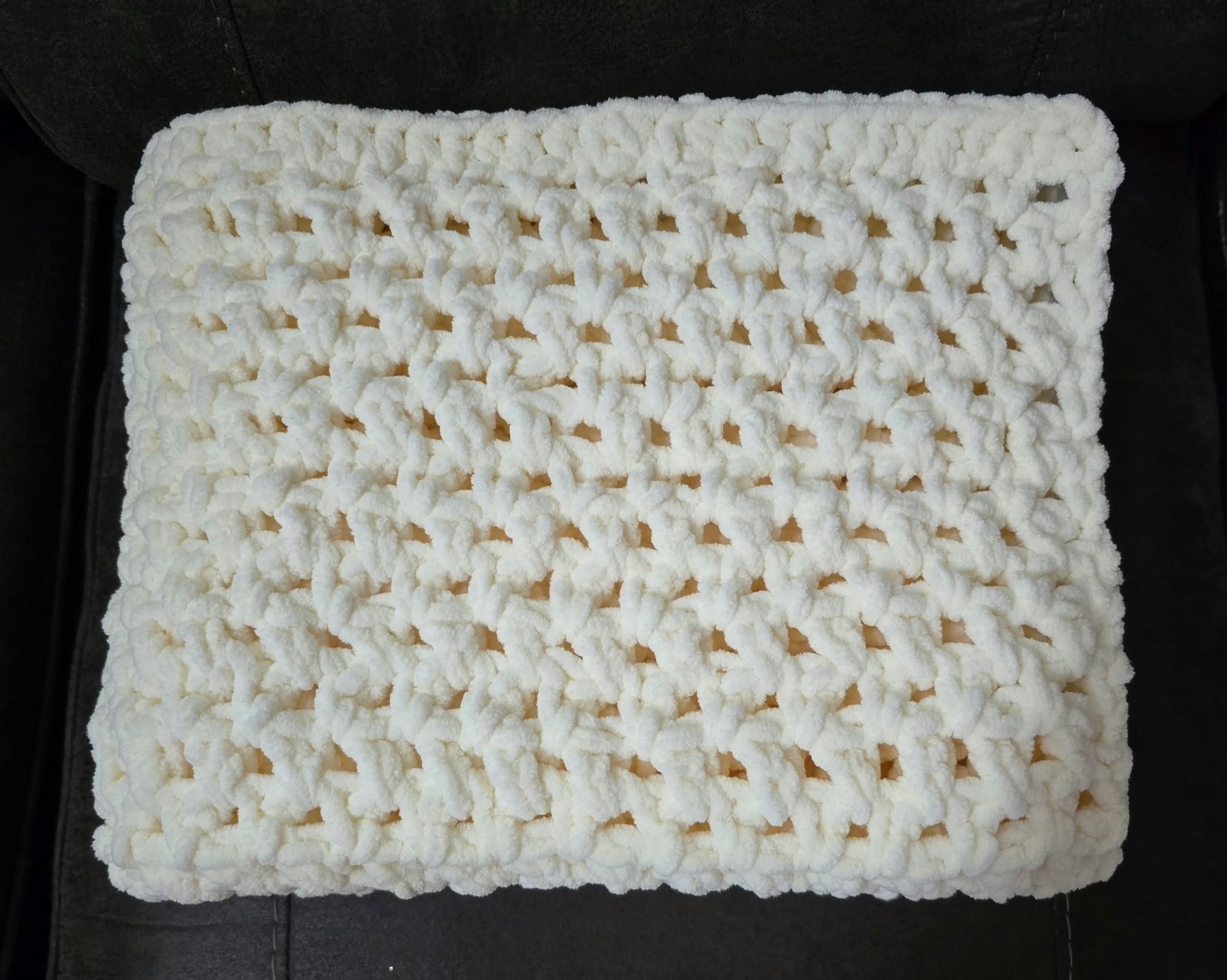 Crochet Baby Blanket by Cozy Cabin Crochet and Gifts