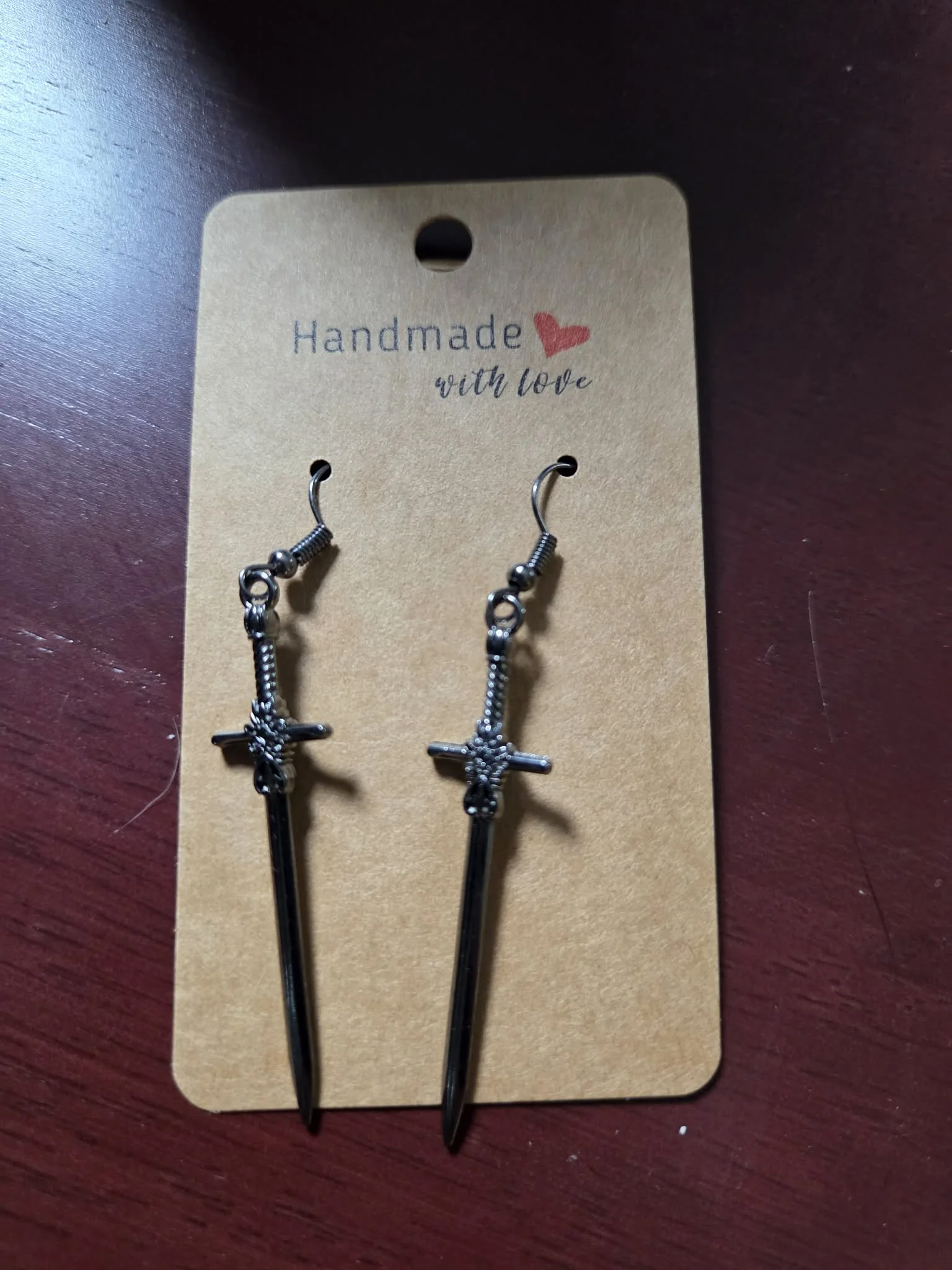 Sword Earrings by Sarah