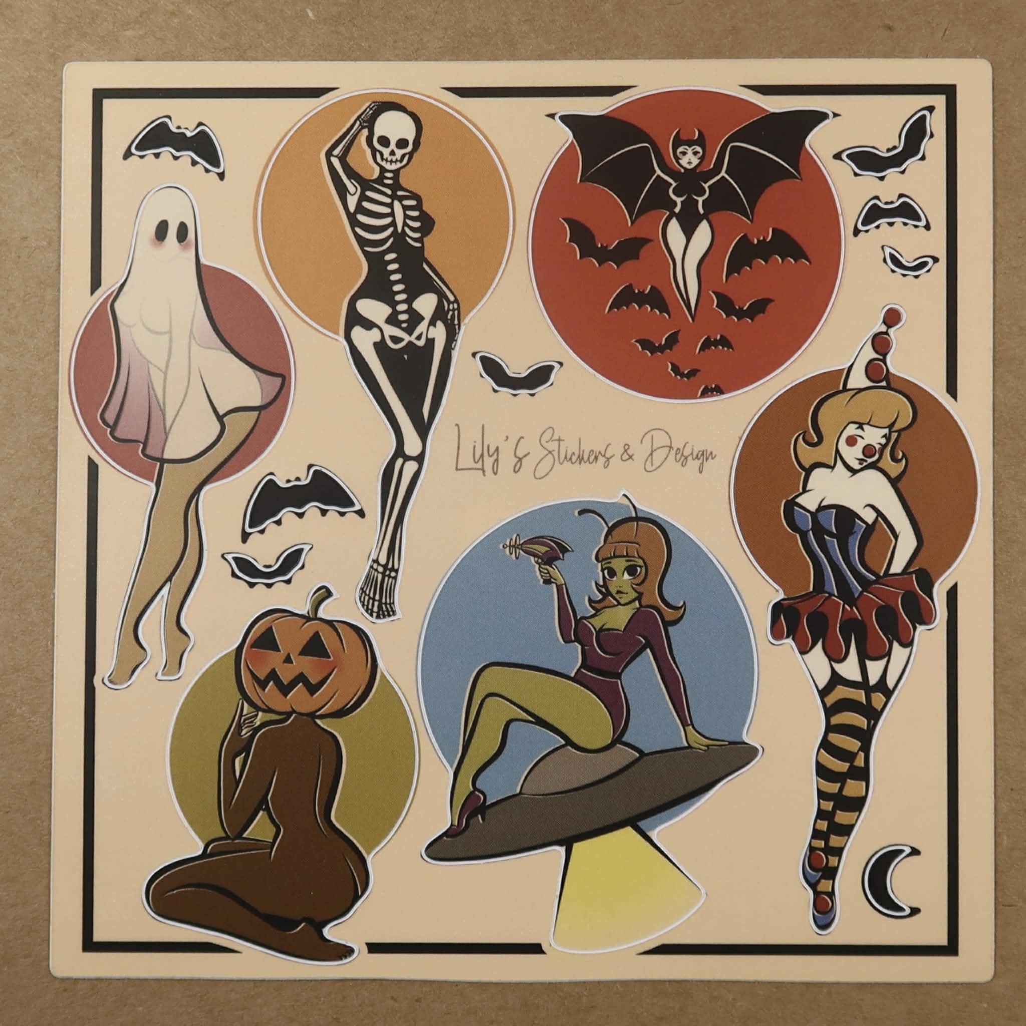 Halloween Pin Up Girls by Tattooed Mannequin