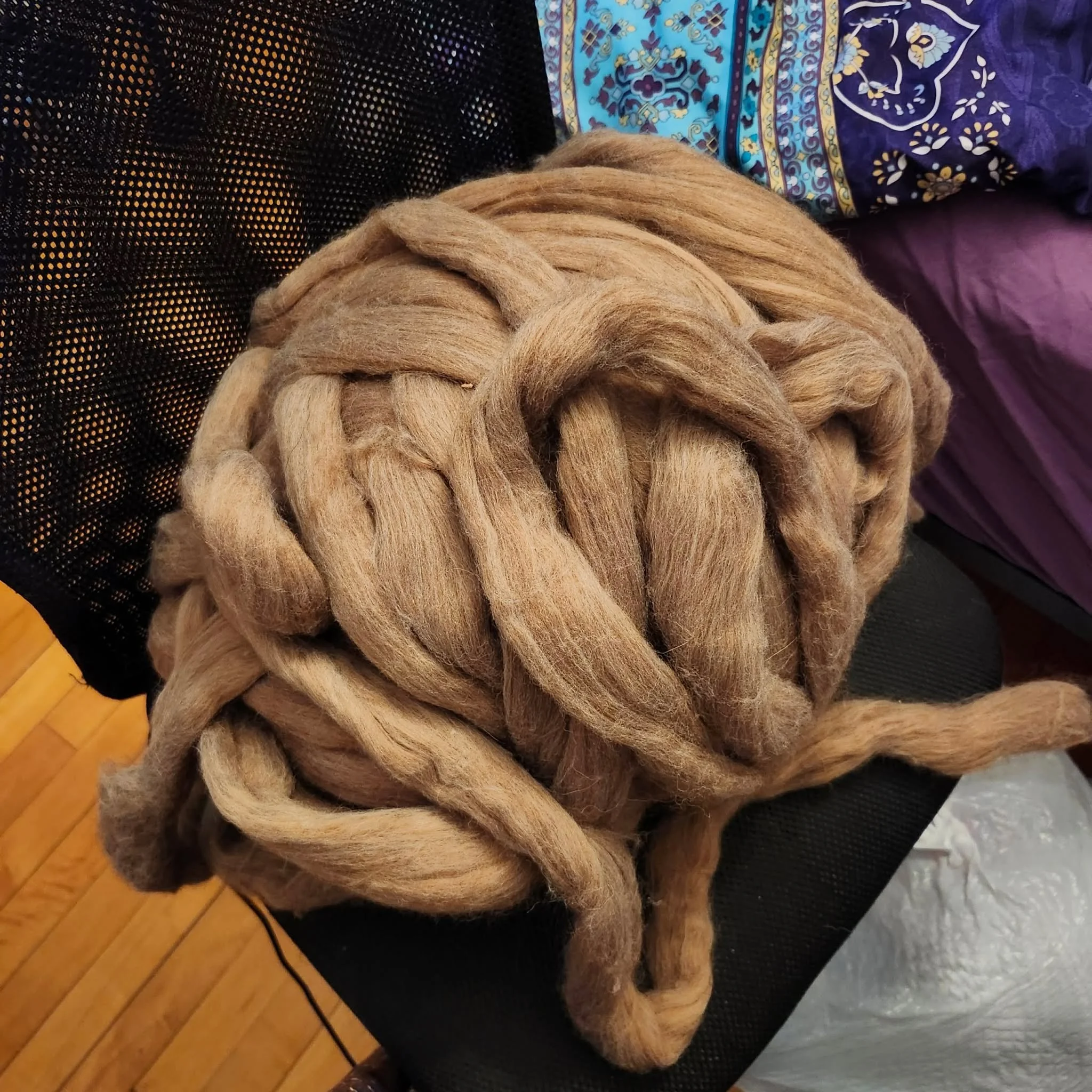 Second Hand, Super chunky yarn for finger/arm knitting. Or for felting, Taeolins Artifact's