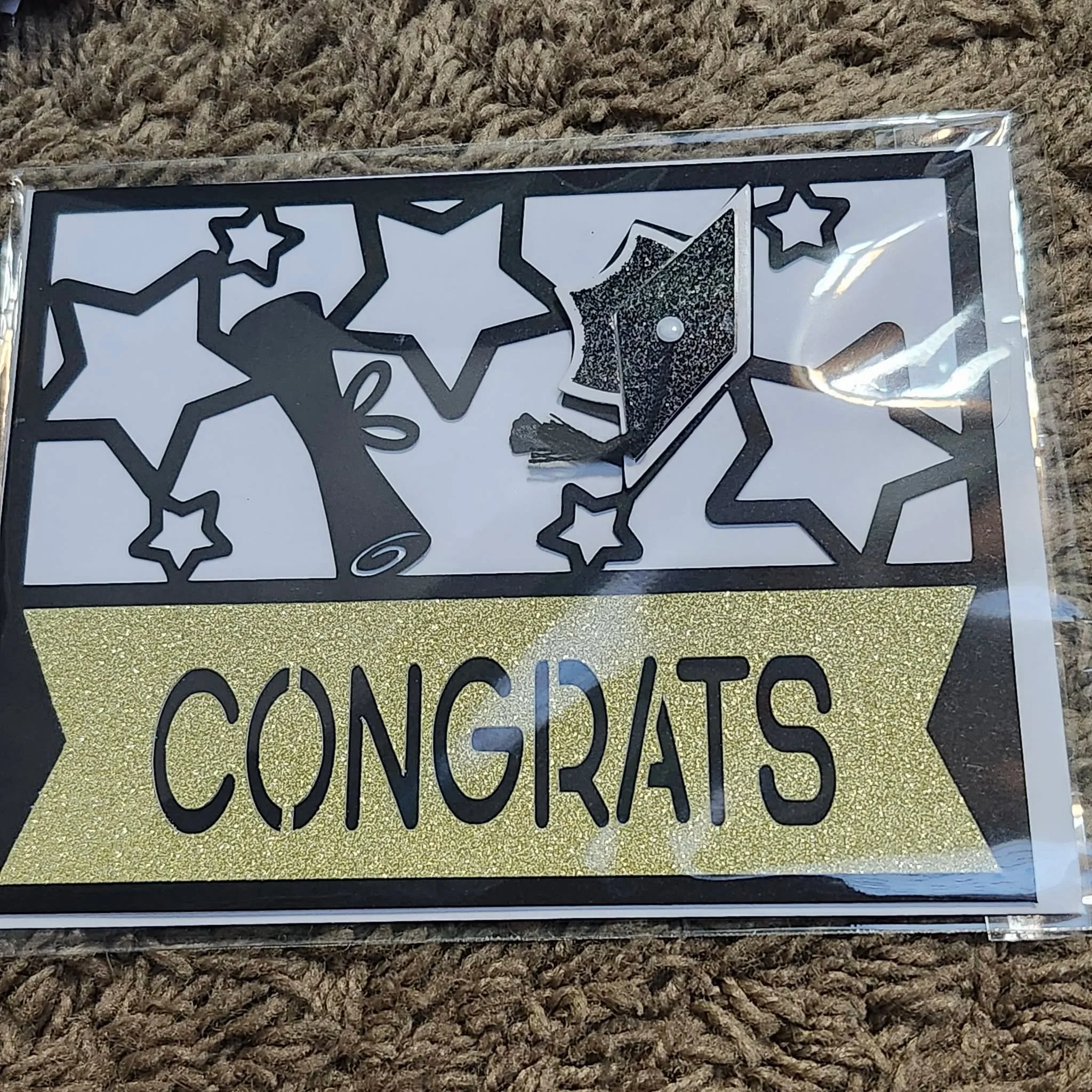 Grasuation Greeting Card by Pawsitive Inspirations