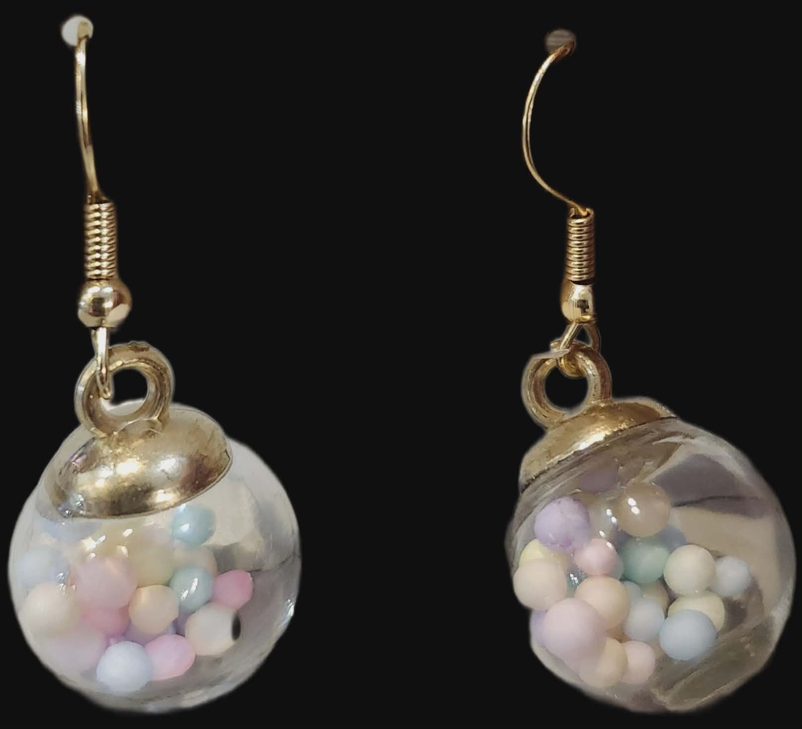 Globe Earrings by Sarah C