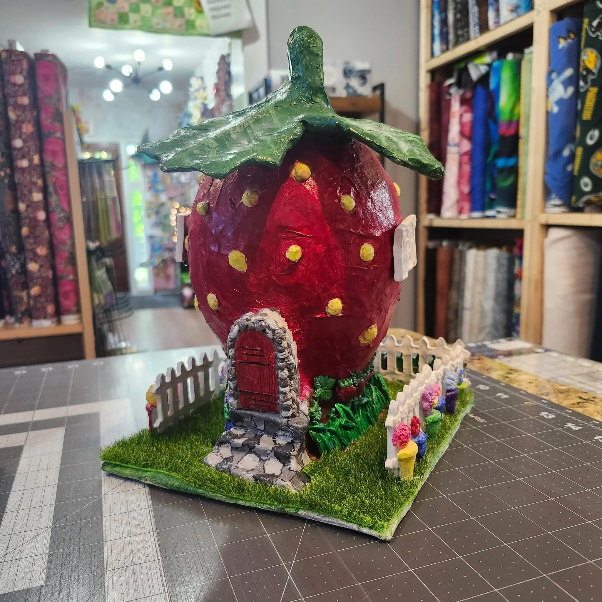 Strawberry Doll House by Uniquely Dori