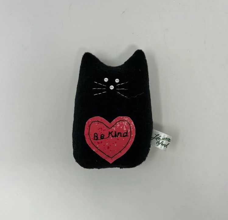Be Kind Cat Plushie by Life Afresh