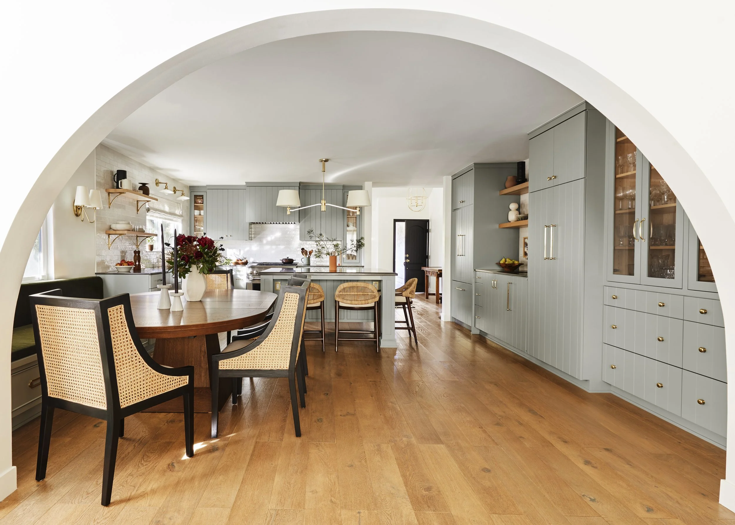 arched entry