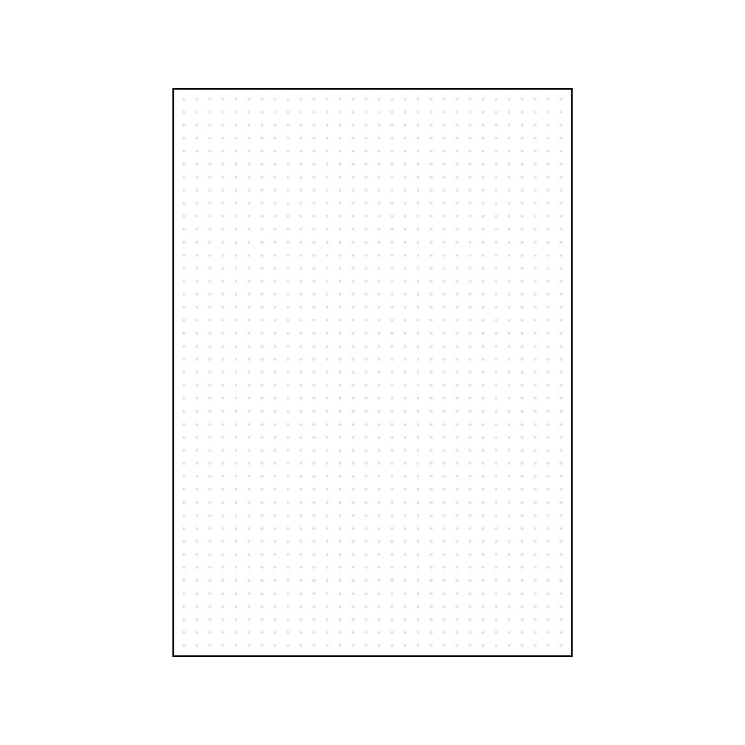 Image black and white pdf of free printable dot paper for bullet journal