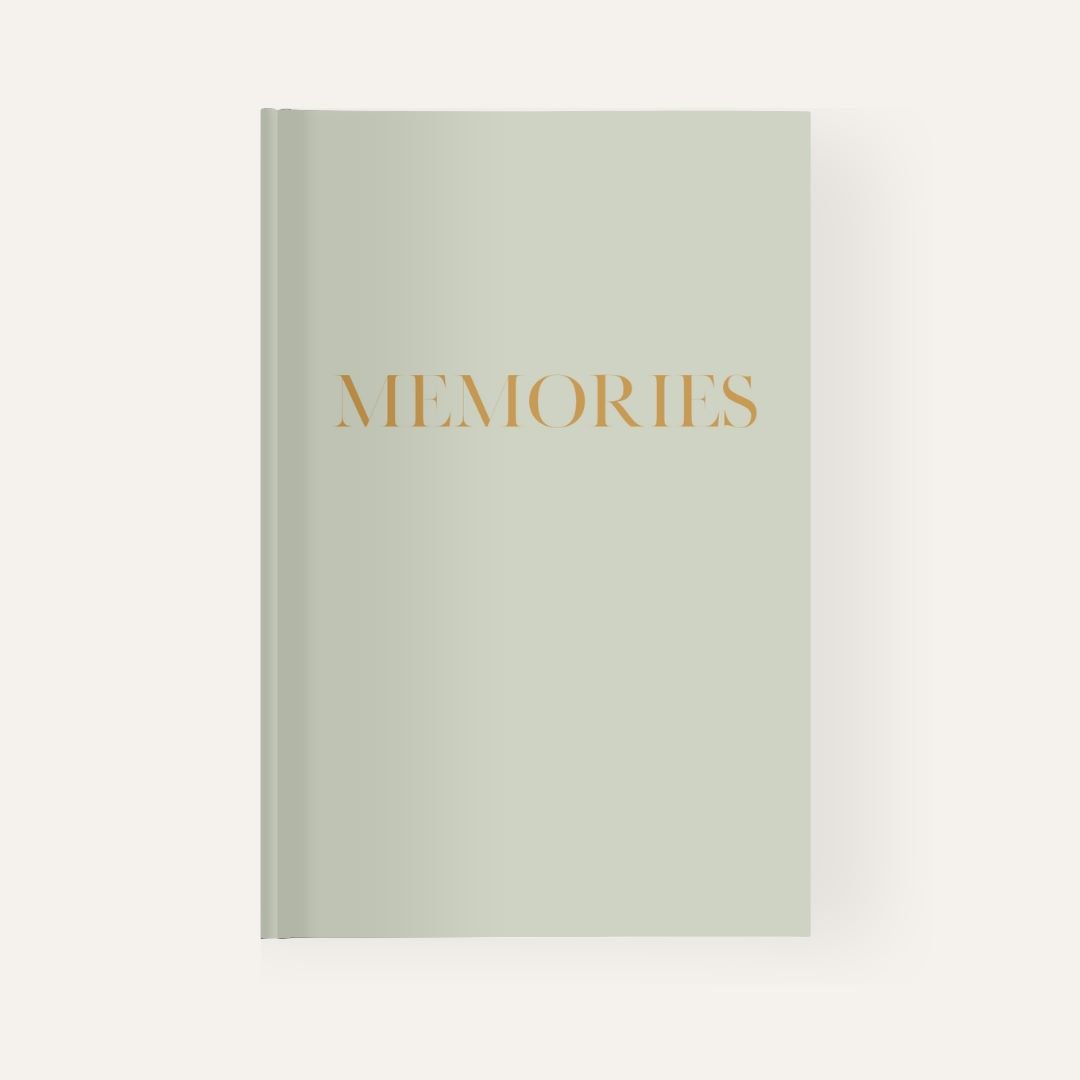 Front (Hardcover Sage Green Memory Journal)