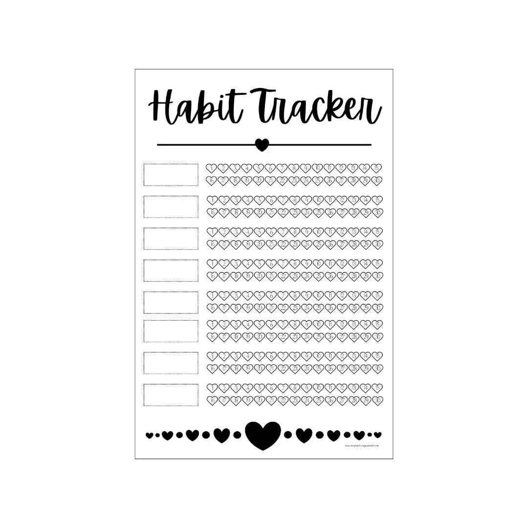 Free Bullet Journal Printable Month Recap For August