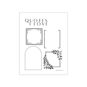 Free Bullet Journal Printable Month Recap For August