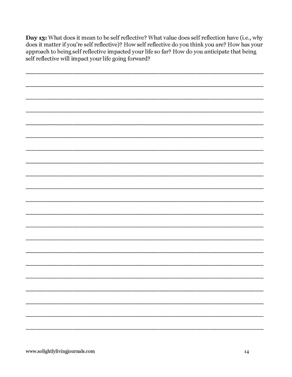 Free Printable Shadow Work Journal