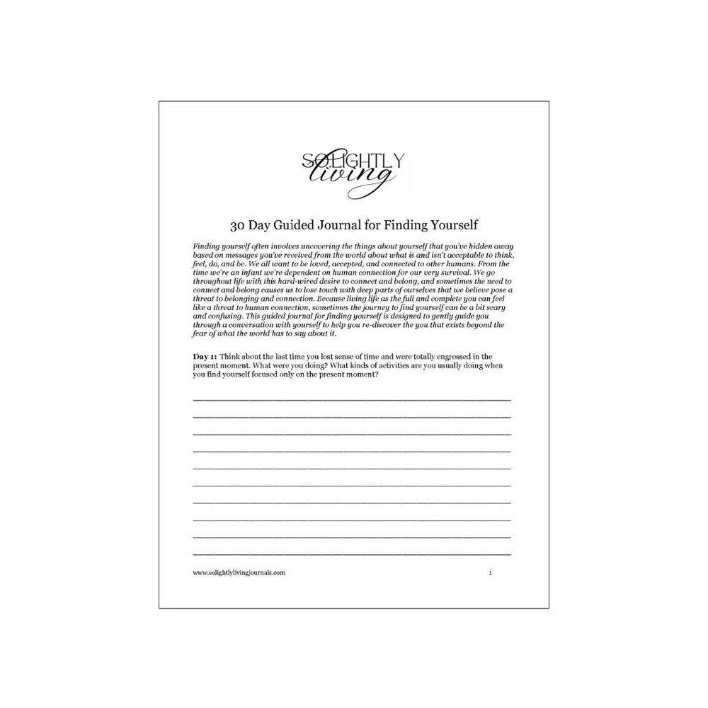 Gided Journal Free Printable Guided Journal Pages For Anxiety