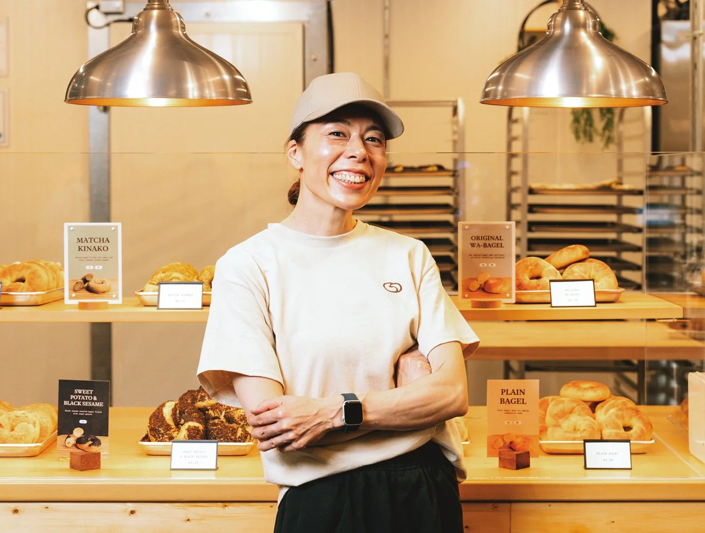 WABAGEL, a delightful & new Japanesestyle bagel shop in the heart of