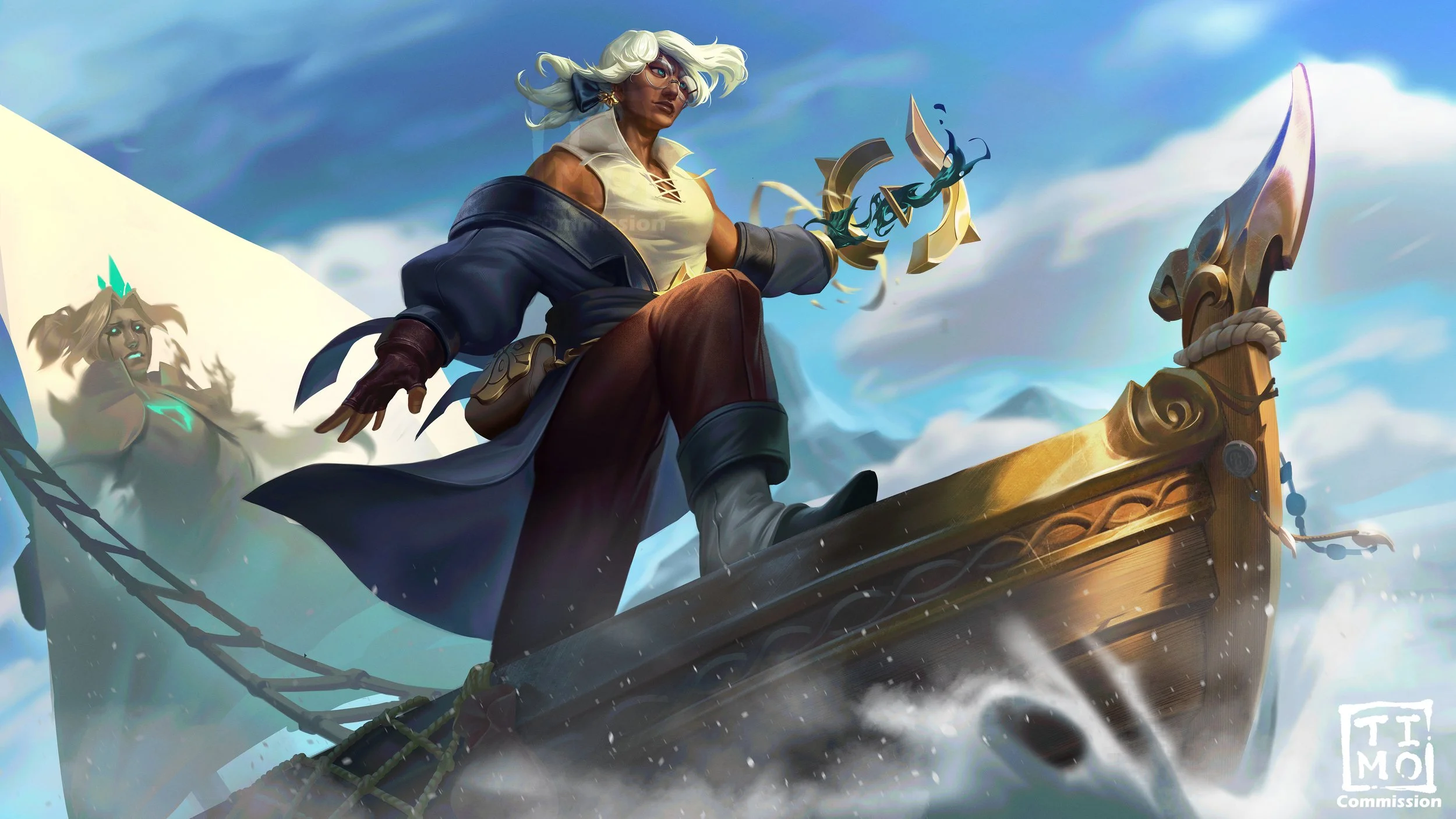 Anduin Base Splash (commission)