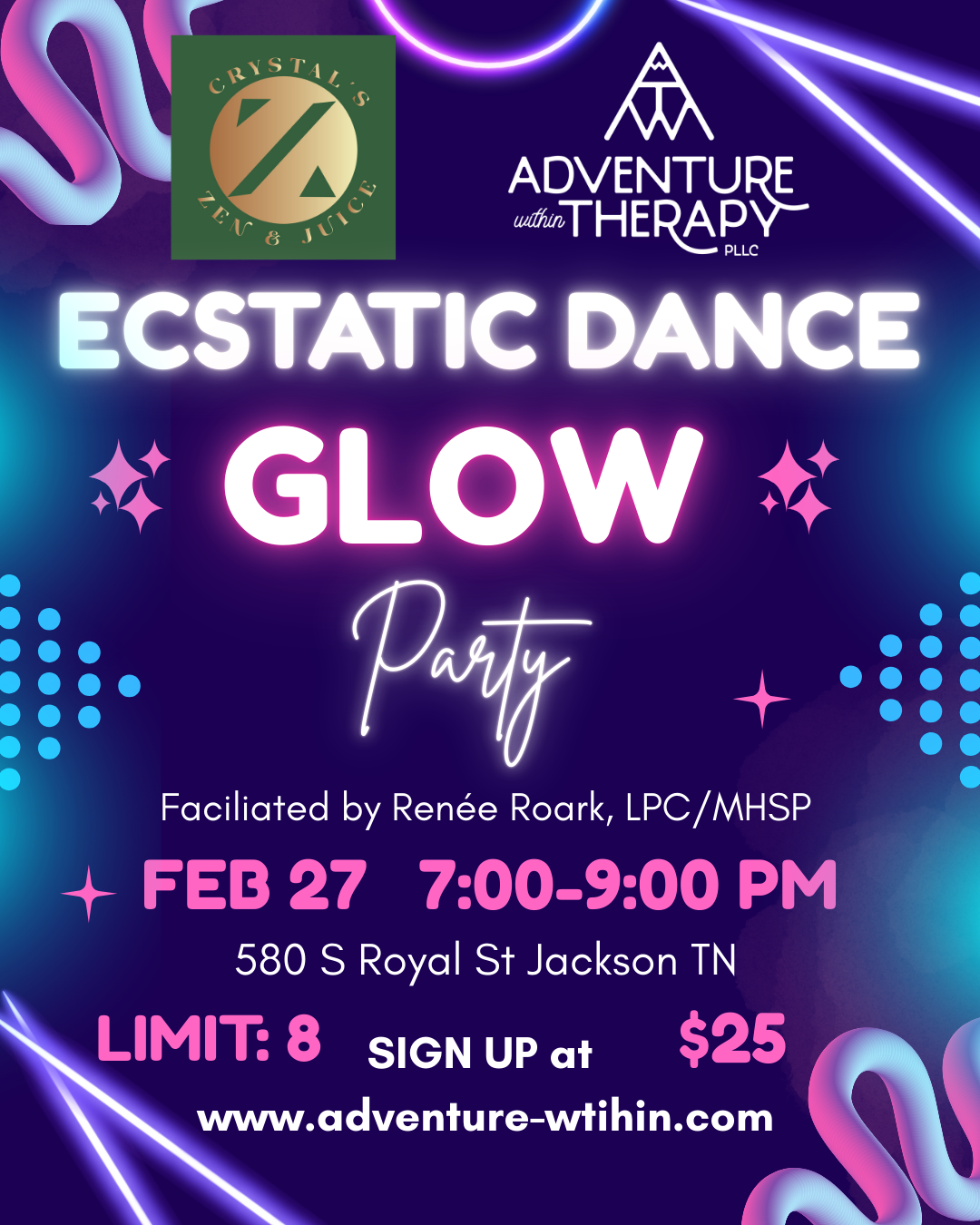 Ecstatic Dance Glow Party