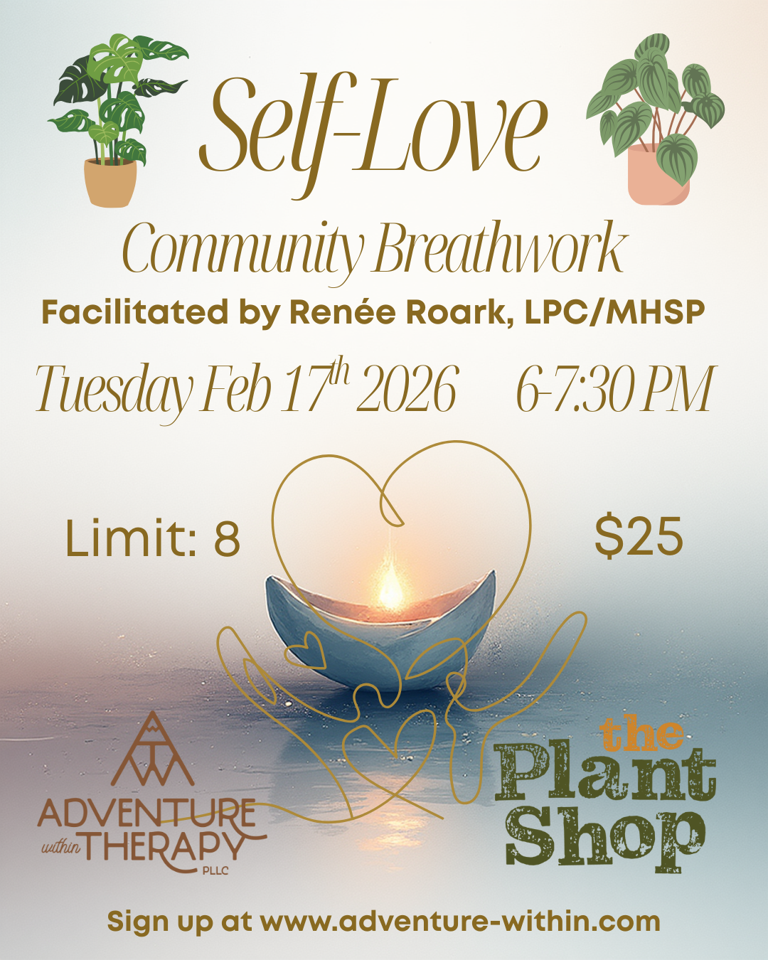 Self-Love Community Breathwork at The Plan Shop