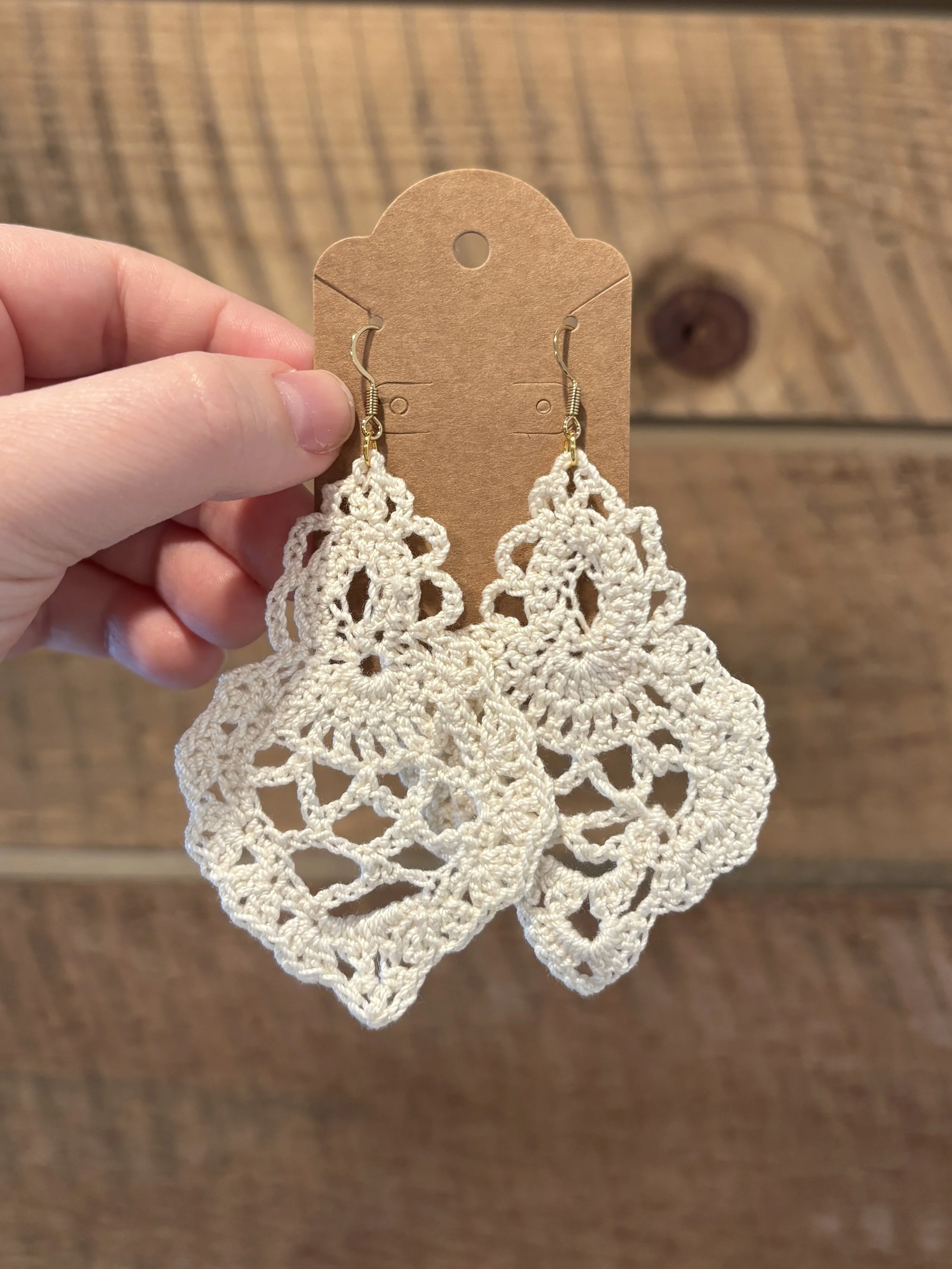 Crochet Pineapple Earrings