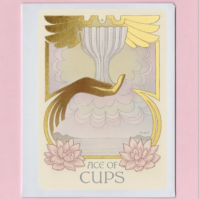 CUP OF LOVE...
Tea for you, not for two!

You are invited to fill your own cup before pouring into others, tending to your inner waters with softness.

This is a week of emotional refreshment, sacred self-love, and quiet intuitive alignment. Let your