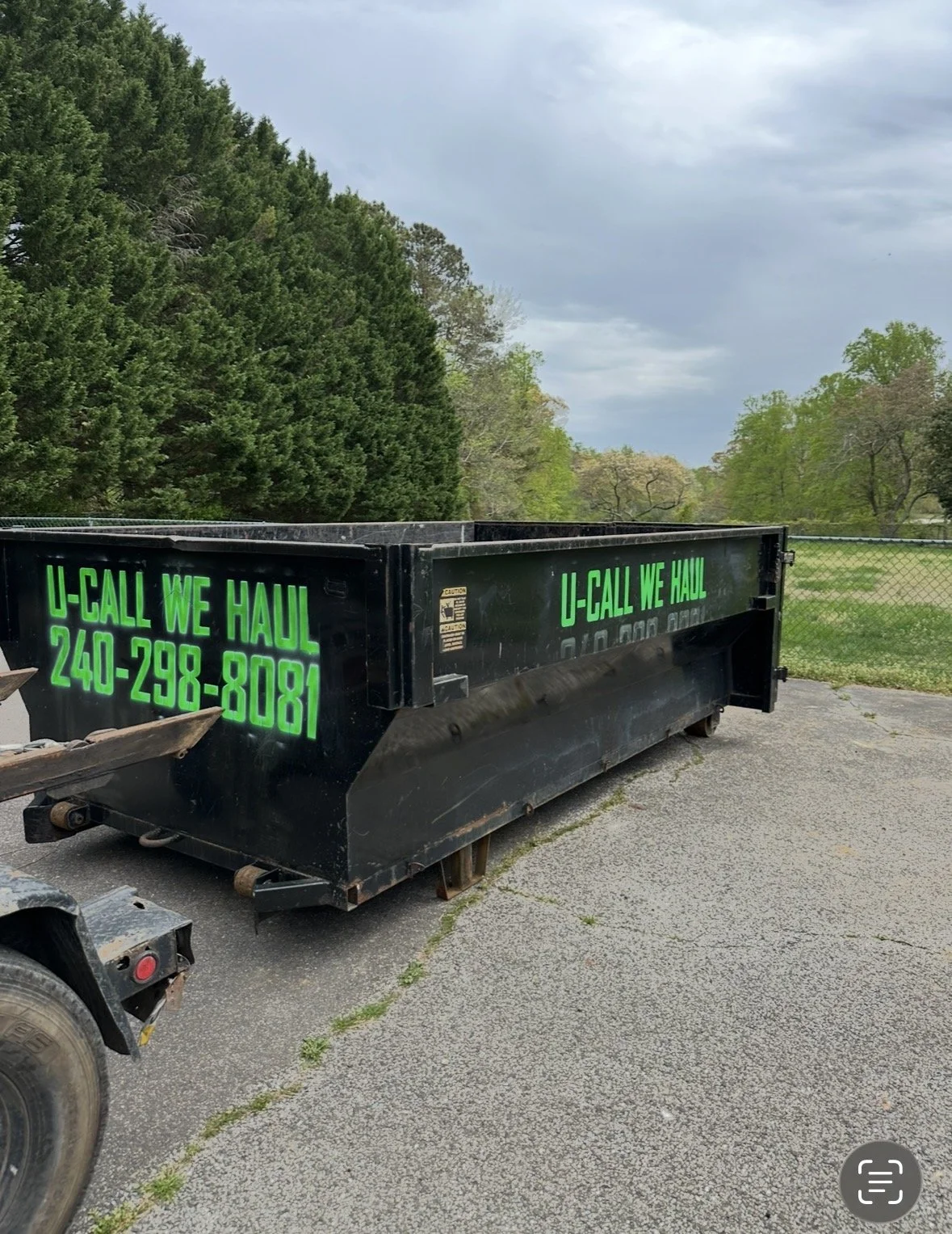 12 Yard Dumpster rental