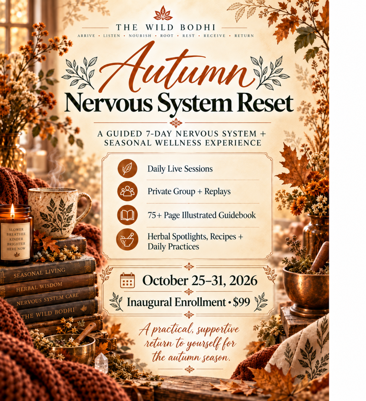 The Wild Bodhi Autumn Nervous System Reset