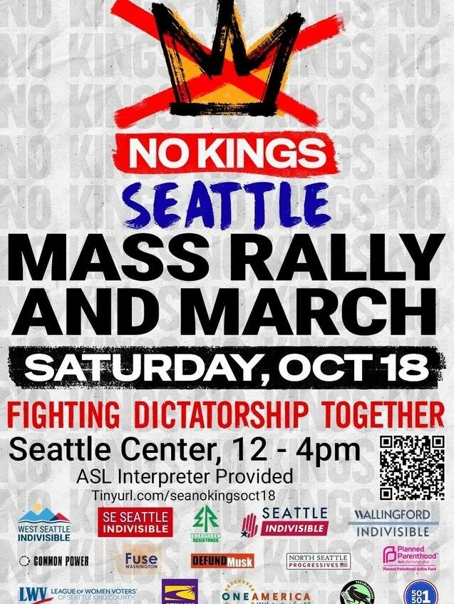 No Kings Seattle March & Rally