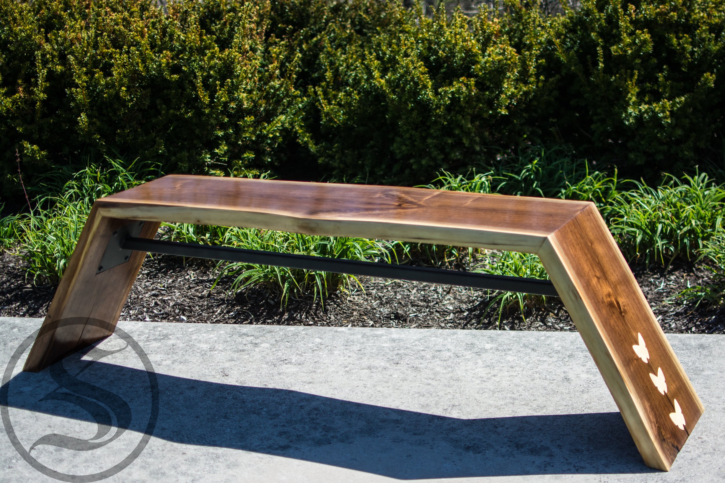 butterfly bench