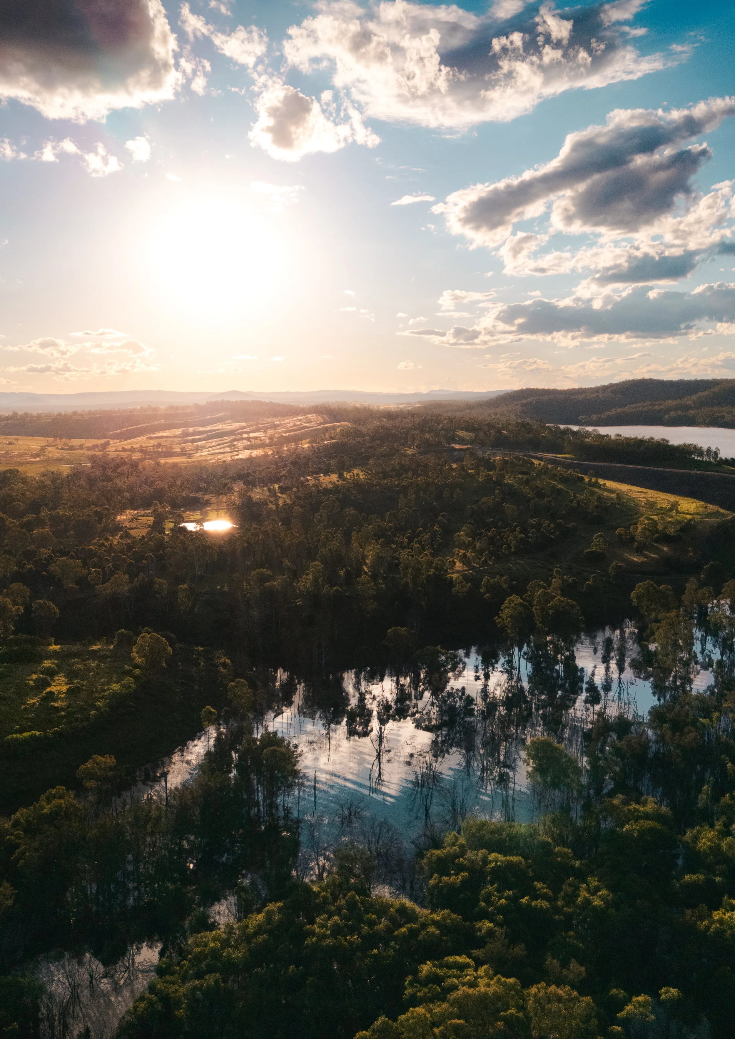 Sunset Radiance | Wivenhoe Dam