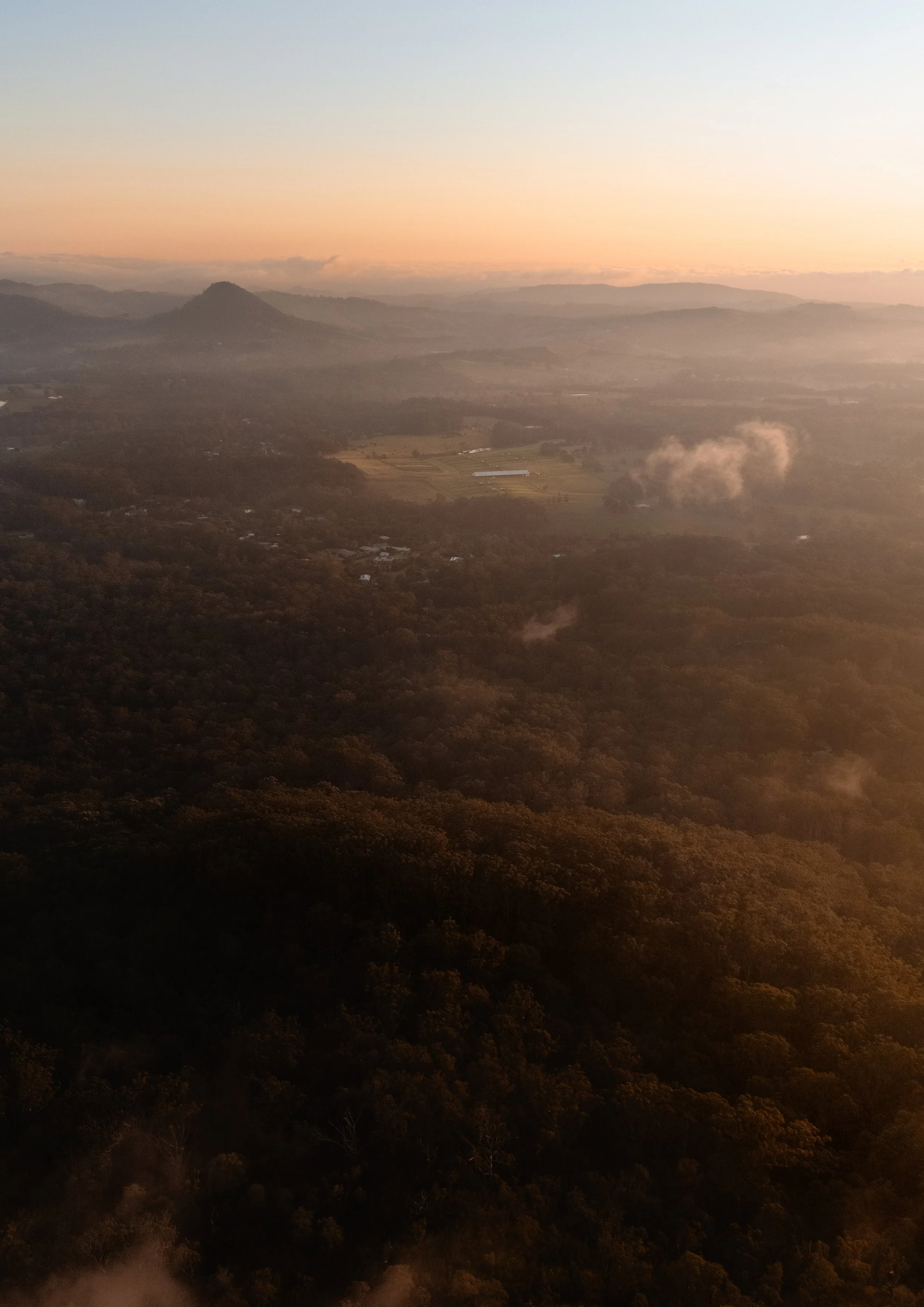 Sunlit Ridges | Mount Cooroora