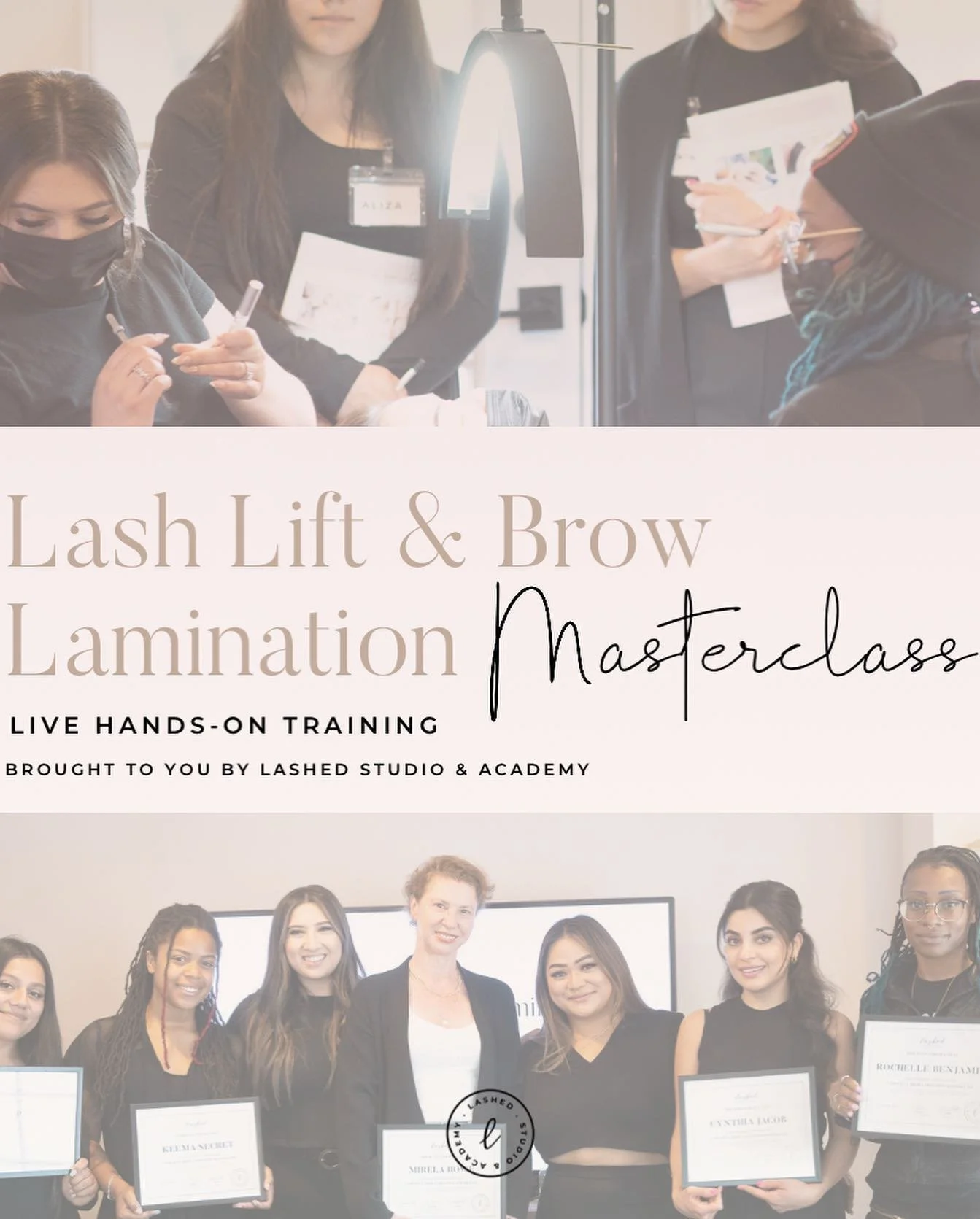 ✨𝑳𝑨𝑺𝑯 𝑳𝑰𝑭𝑻 &amp; 𝑩𝑹𝑶𝑾 𝑳𝑨𝑴𝑰 𝑻𝑹𝑨𝑰𝑵𝑰𝑵𝑮✨

📍 𝐒𝐭𝐮𝐝𝐢𝐨 𝐀𝐝𝐝𝐫𝐞𝐬𝐬:
1635 Meridian Avenue, San Jose CA 95125
______________________________________
🗓 𝐔𝐏𝐂𝐎𝐌𝐈𝐍𝐆 𝐓𝐑𝐀𝐈𝐍𝐈𝐍𝐆 𝐃𝐀𝐓𝐄𝐒:

🗓️ Online Class Pre-Sale A