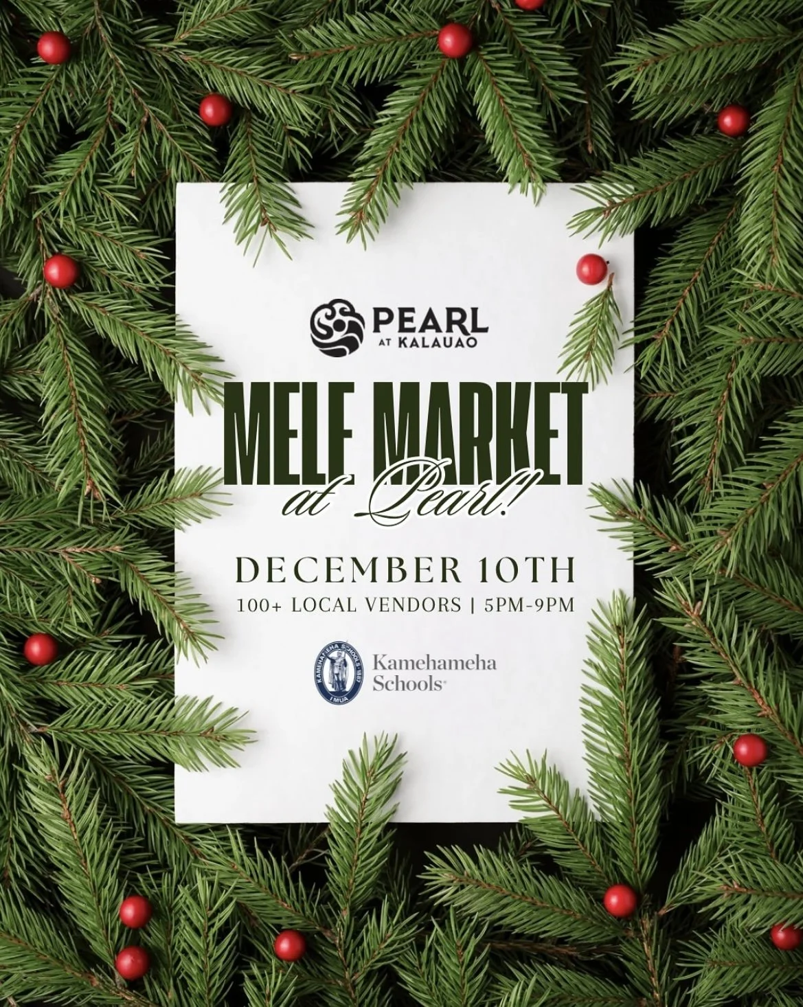 Mele Market Pearl at Kalauao (KS Alumni)