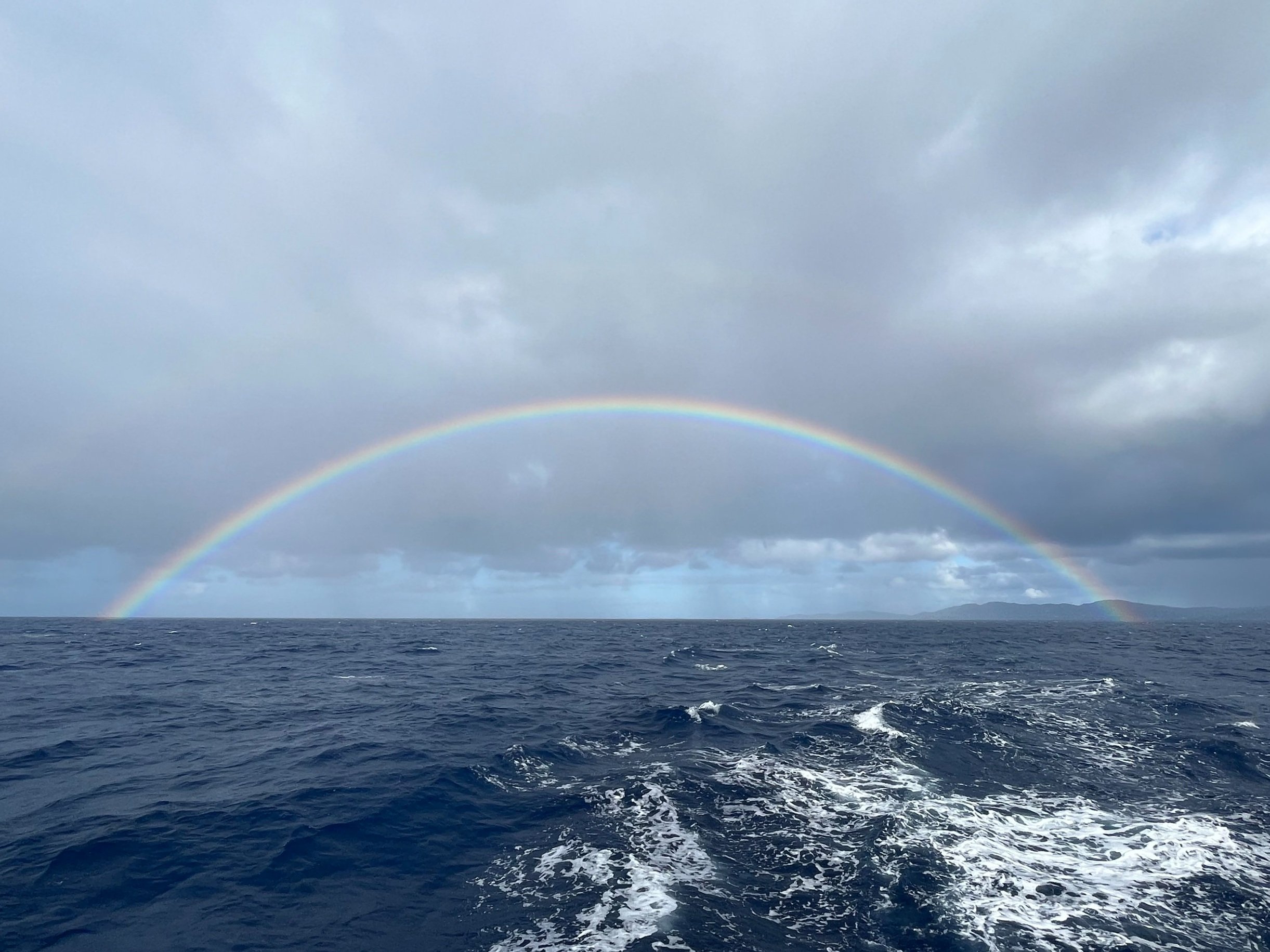A Sail to St Croix: Dolphins, Rainbows, and Swell