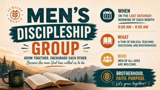 Men's Discipleship Group