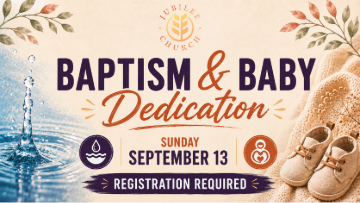 Baptism & Baby Dedication