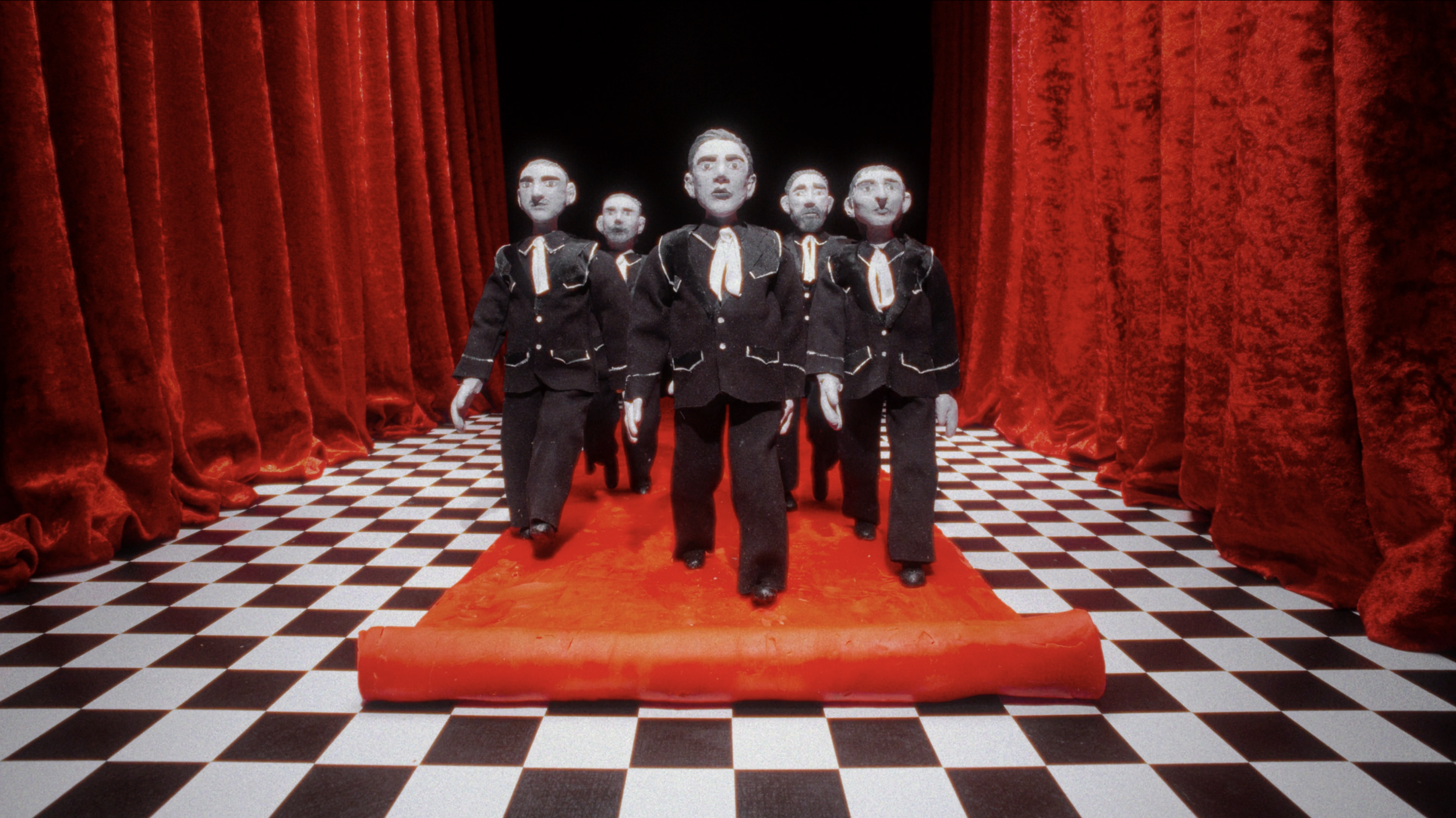  THE HIVES
 
"ROLL OUT THE RED CARPET"                           
 
DP/VFX 