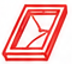 Line drawing of a computer monitor or screen with a simple outline