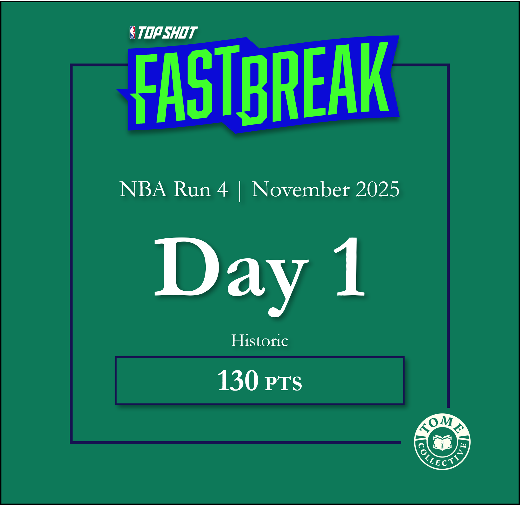 NBA Fast Break Historic | Run 4 | Day 1
