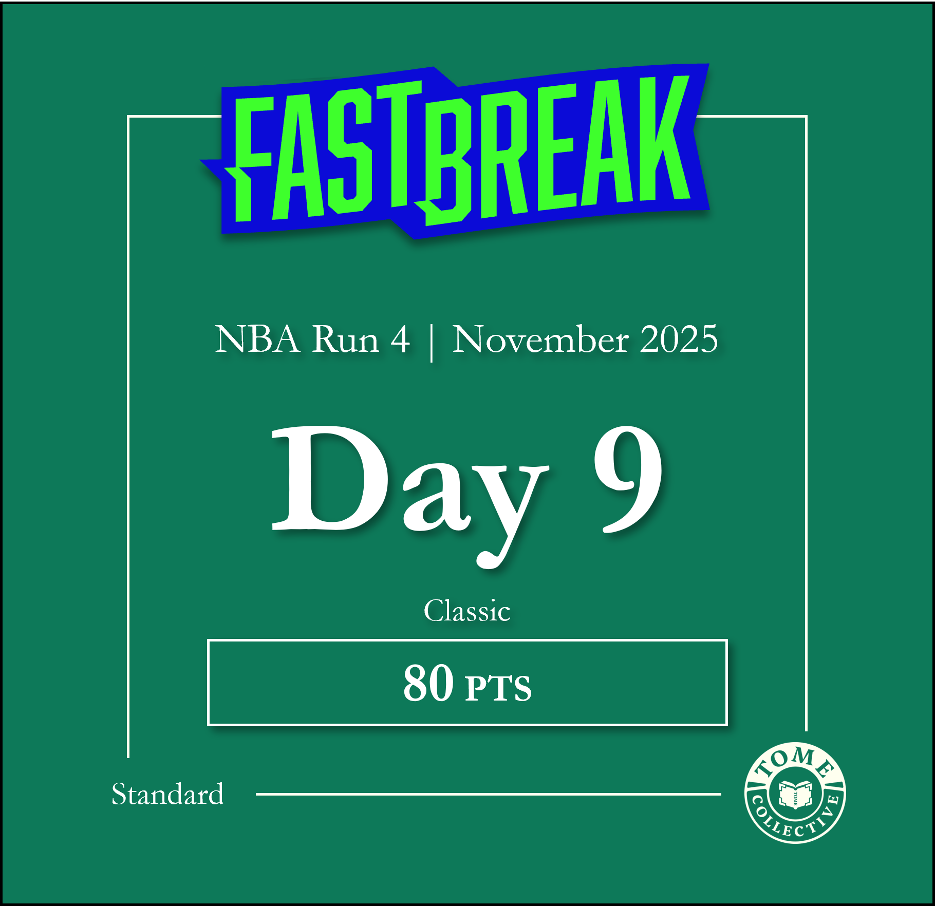 NBA Fast Break Classic | Run 4 | Day 9