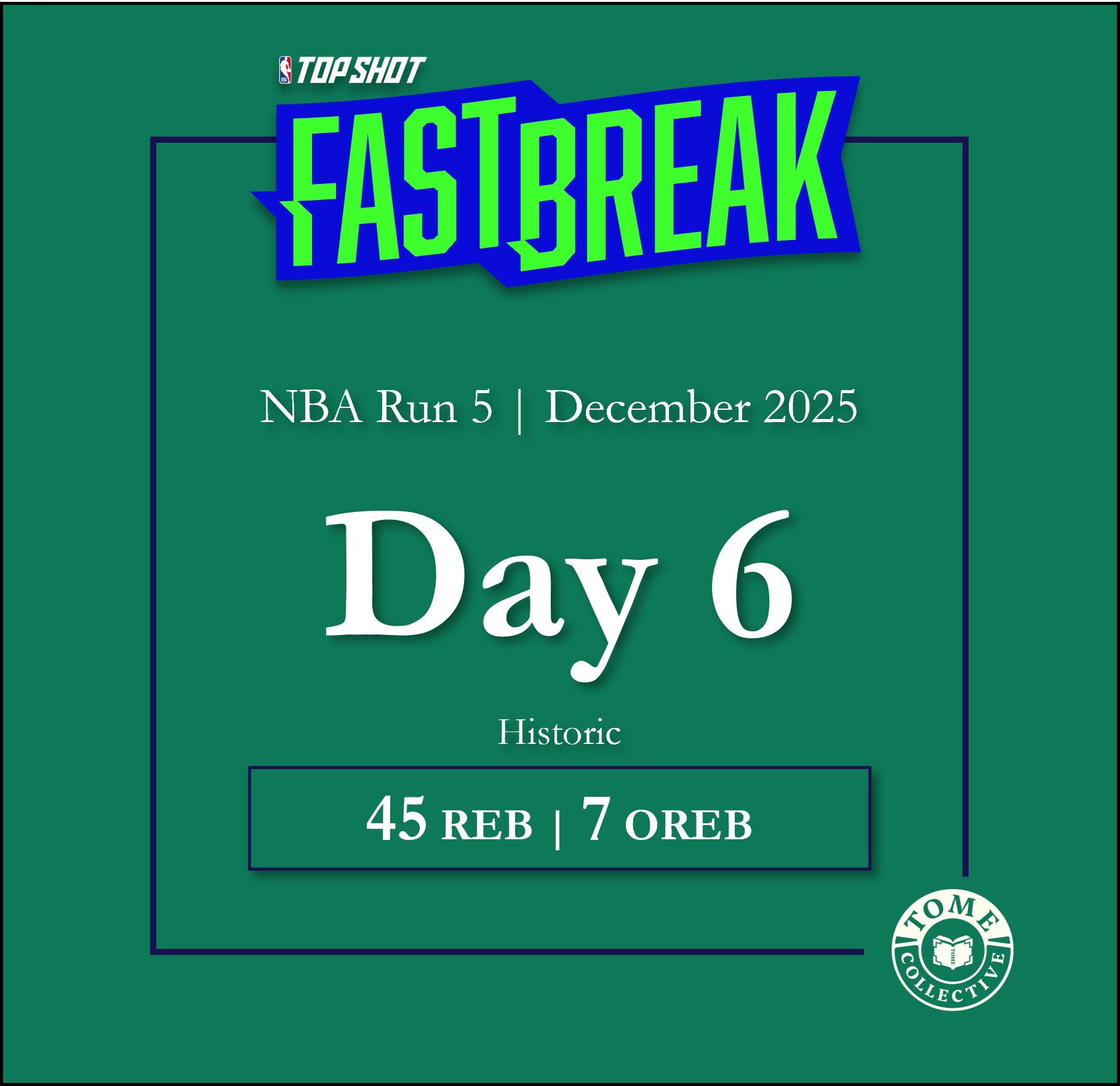 NBA Fast Break Historic | Run 5 | Day 6