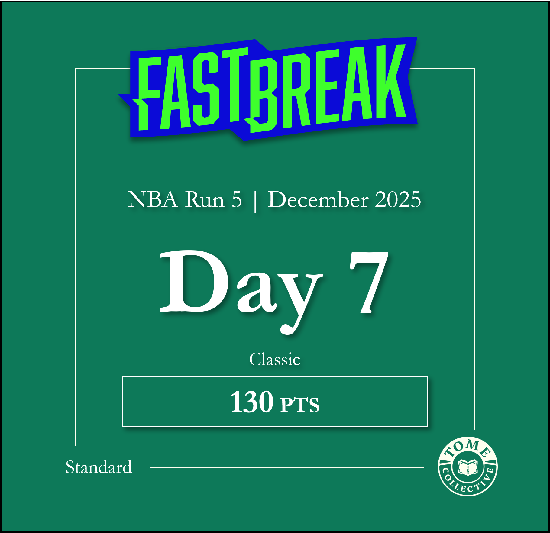 NBA Fast Break Classic | Run 5 | Day 7
