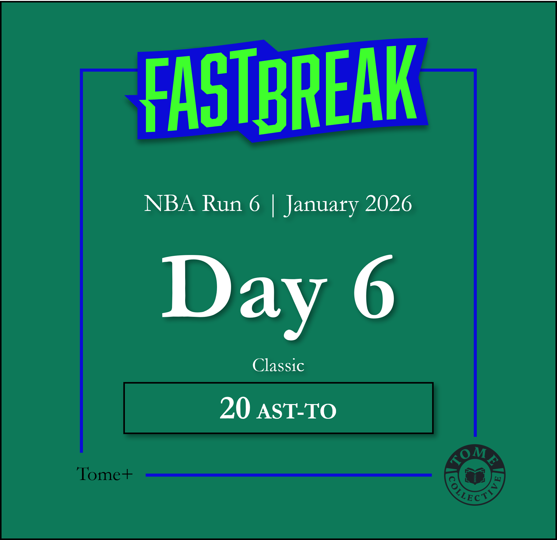 NBA Fast Break Classic+ | Run 6 | Day 6