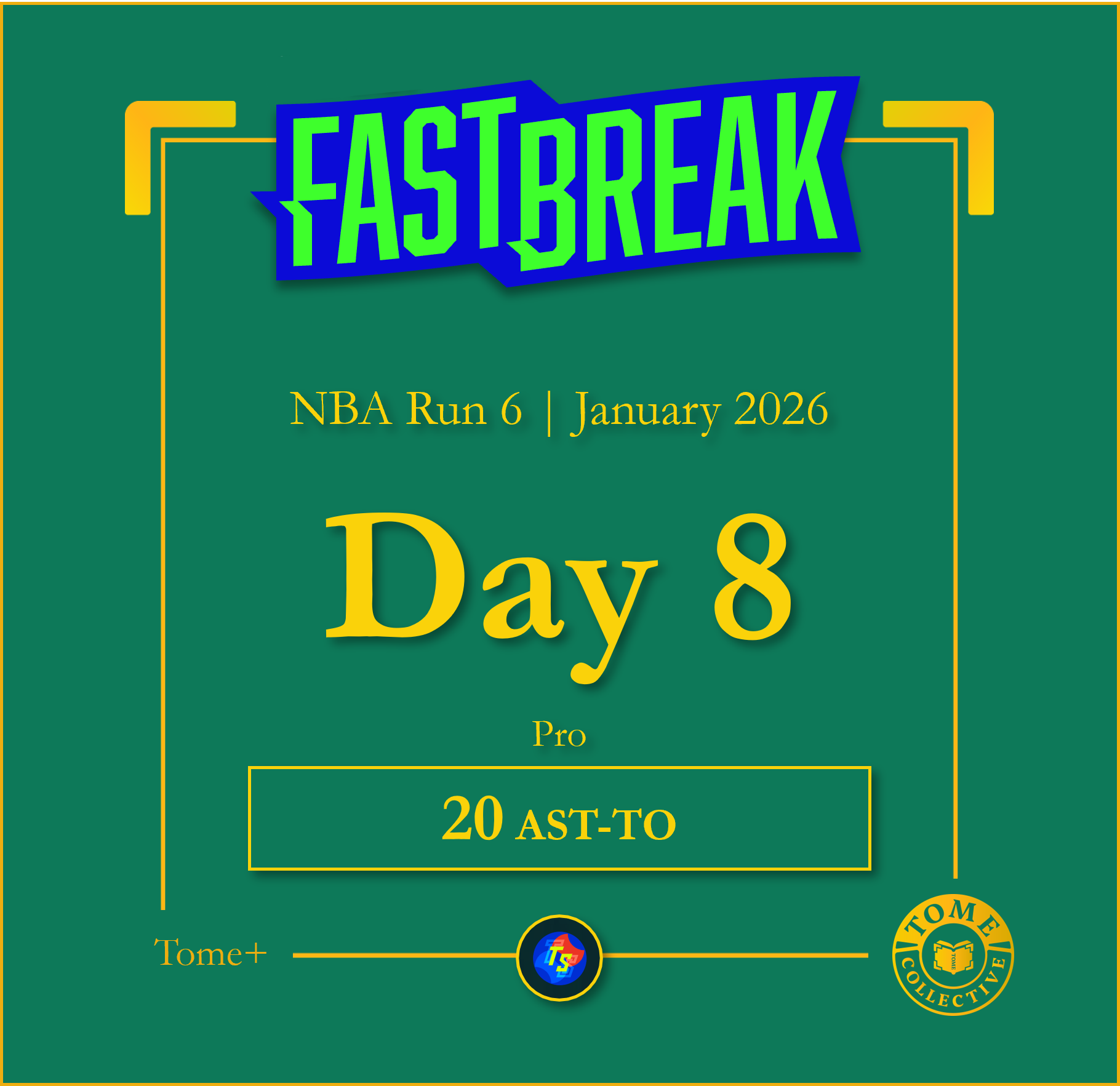 NBA Fast Break Pro+ | Run 6 | Day 8