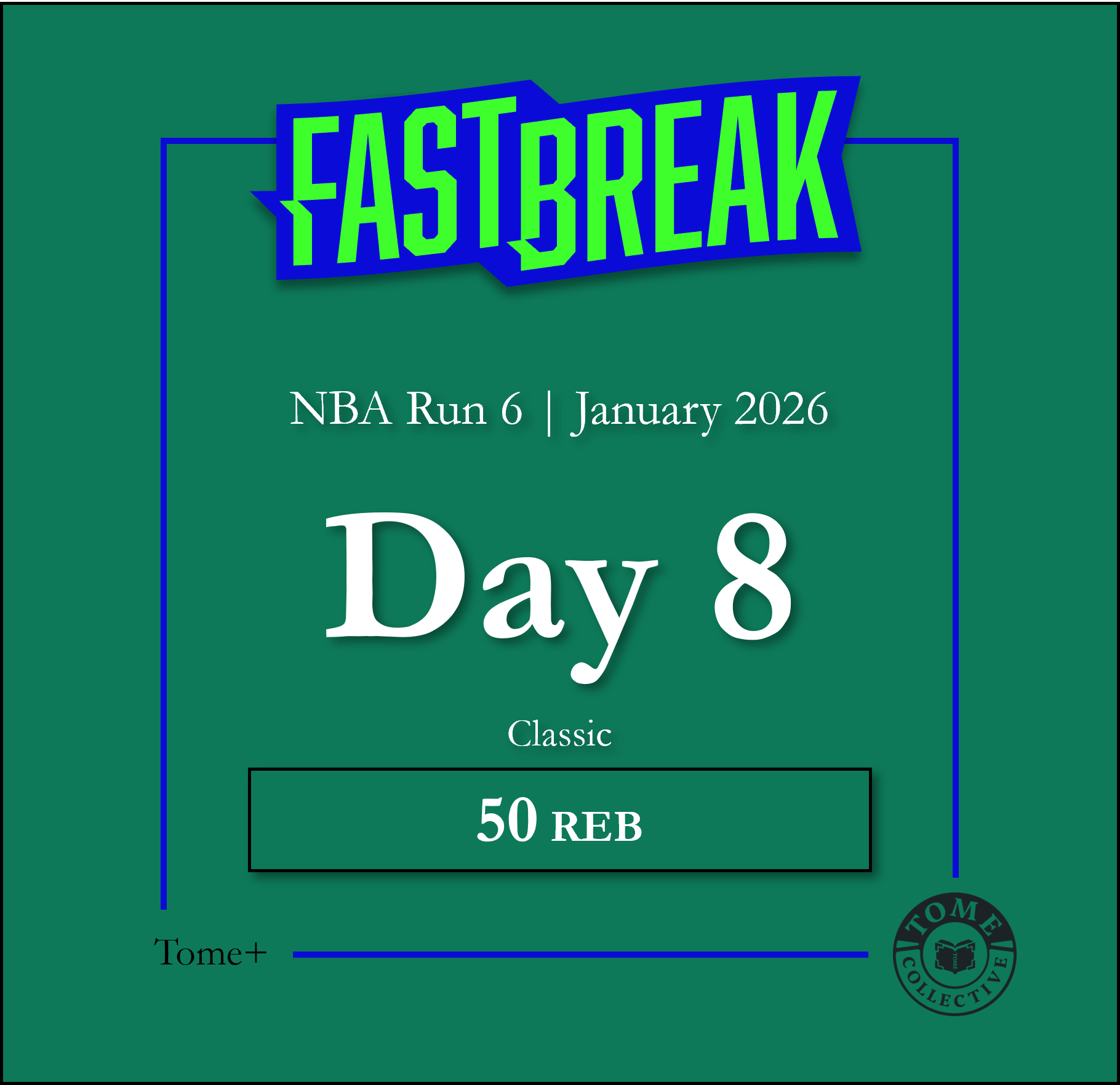 NBA Fast Break Classic+ | Run 6 | Day 8