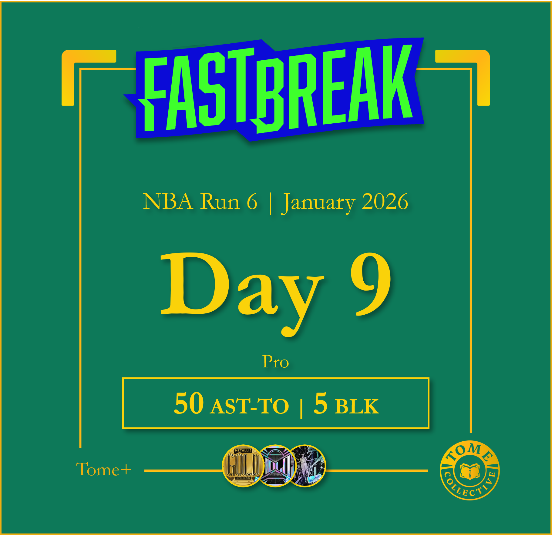 NBA Fast Break Pro+ | Run 6 | Day 9